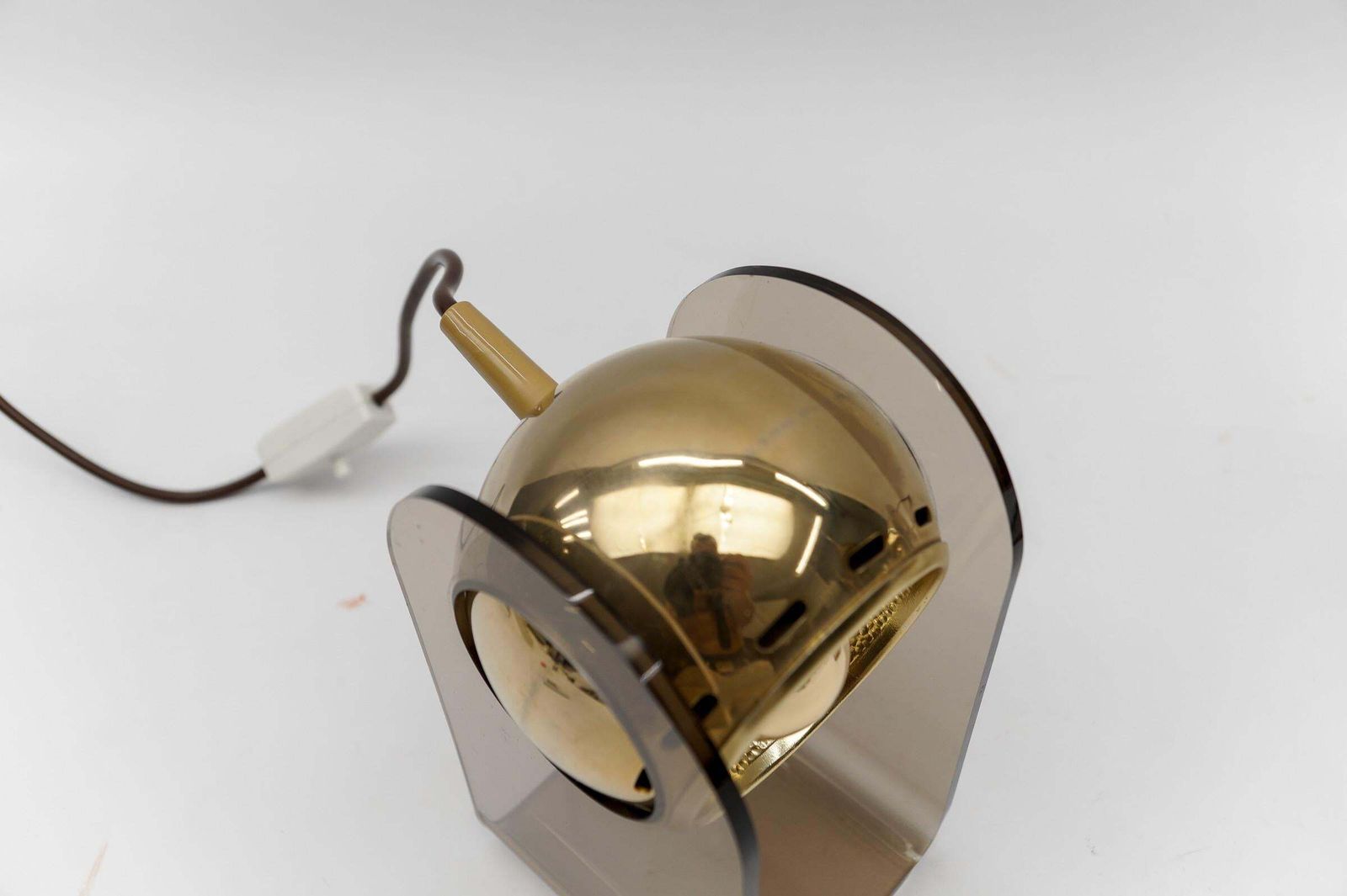 Paar Mid Century Modern Table Lamps In The Style Of Gino Sarfatti, 1960s photo buy