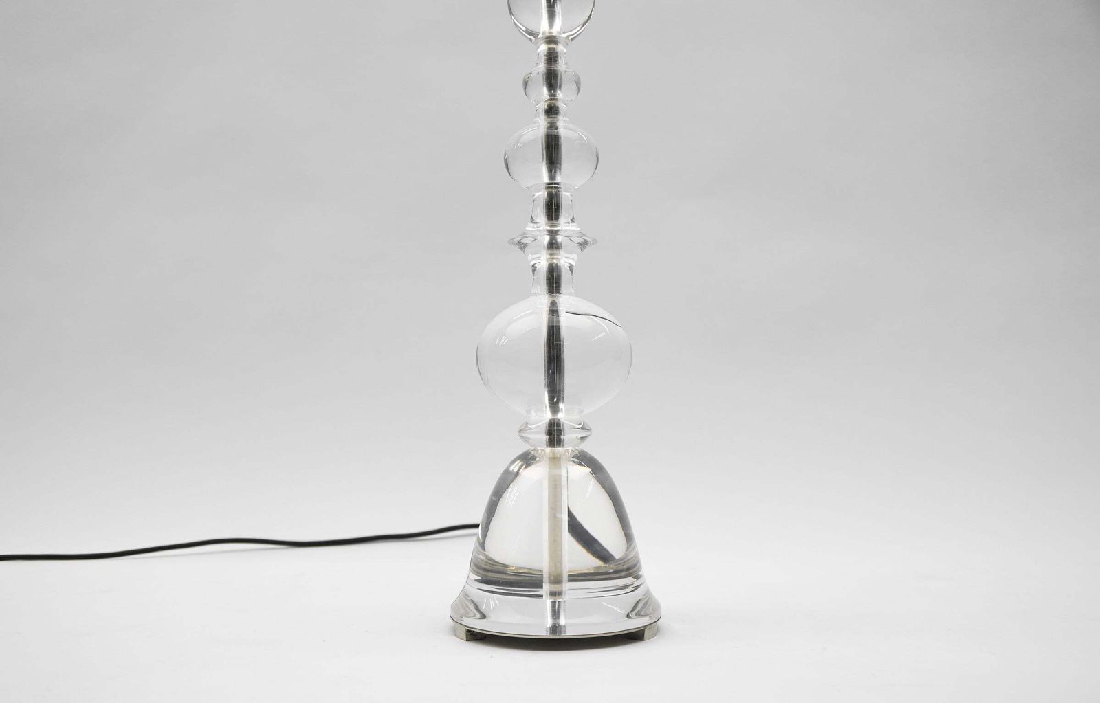 Ingo Maurer Acrylic Table Lamp Ml 9 T M Design, 1960s Germany photo vintage