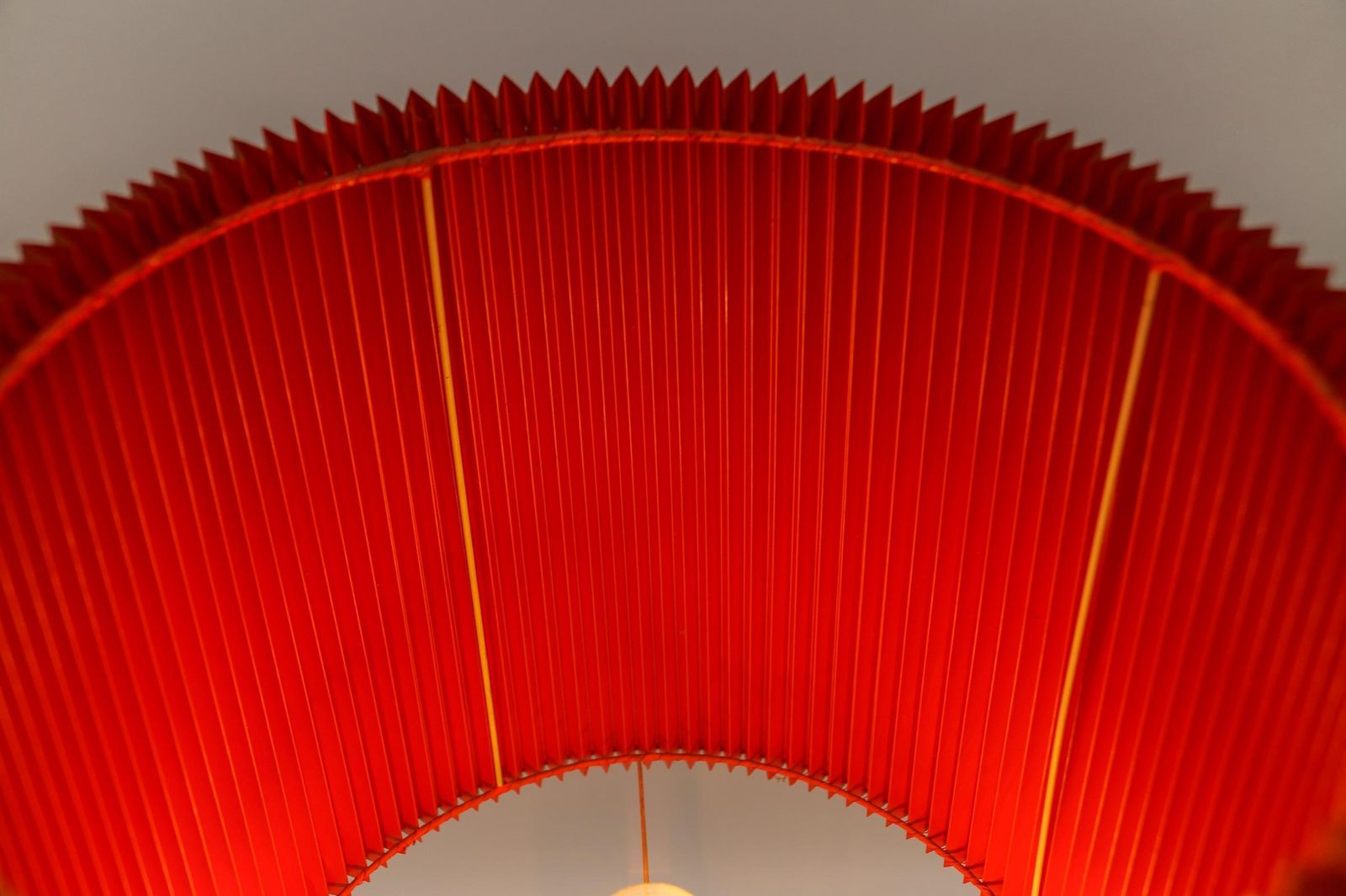 photo vintage Large Riccardo Marzi Bamboo Resin Table Lamp, 1970s Italy