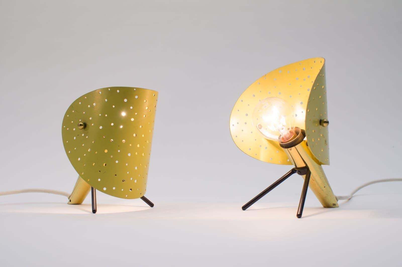 Table Lamps By Ernst Igl For Hillebrand, Set Of 2, 1950s, Germany photo vinterior