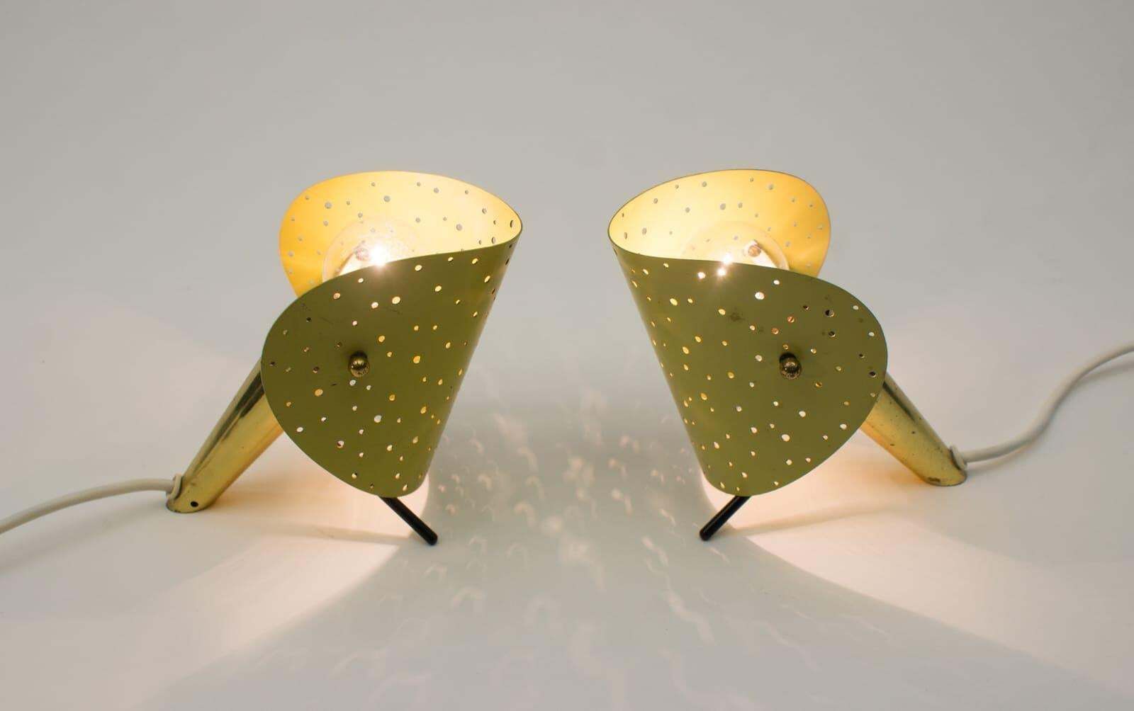 Table Lamps By Ernst Igl For Hillebrand, Set Of 2, 1950s, Germany photo buy
