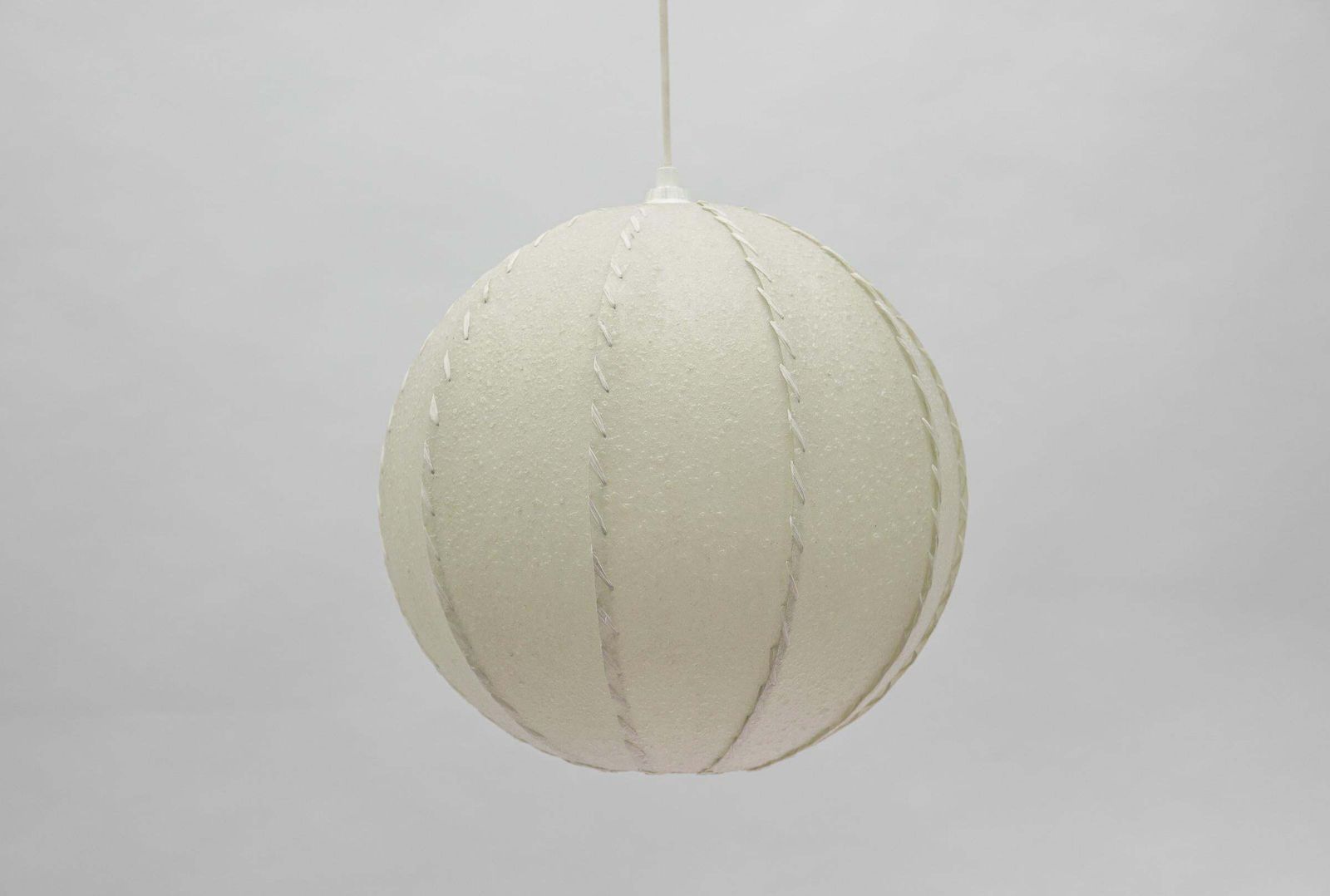 Mid Century Modern Skin Ball Lamp, 1960s, Italy photo vinterior
