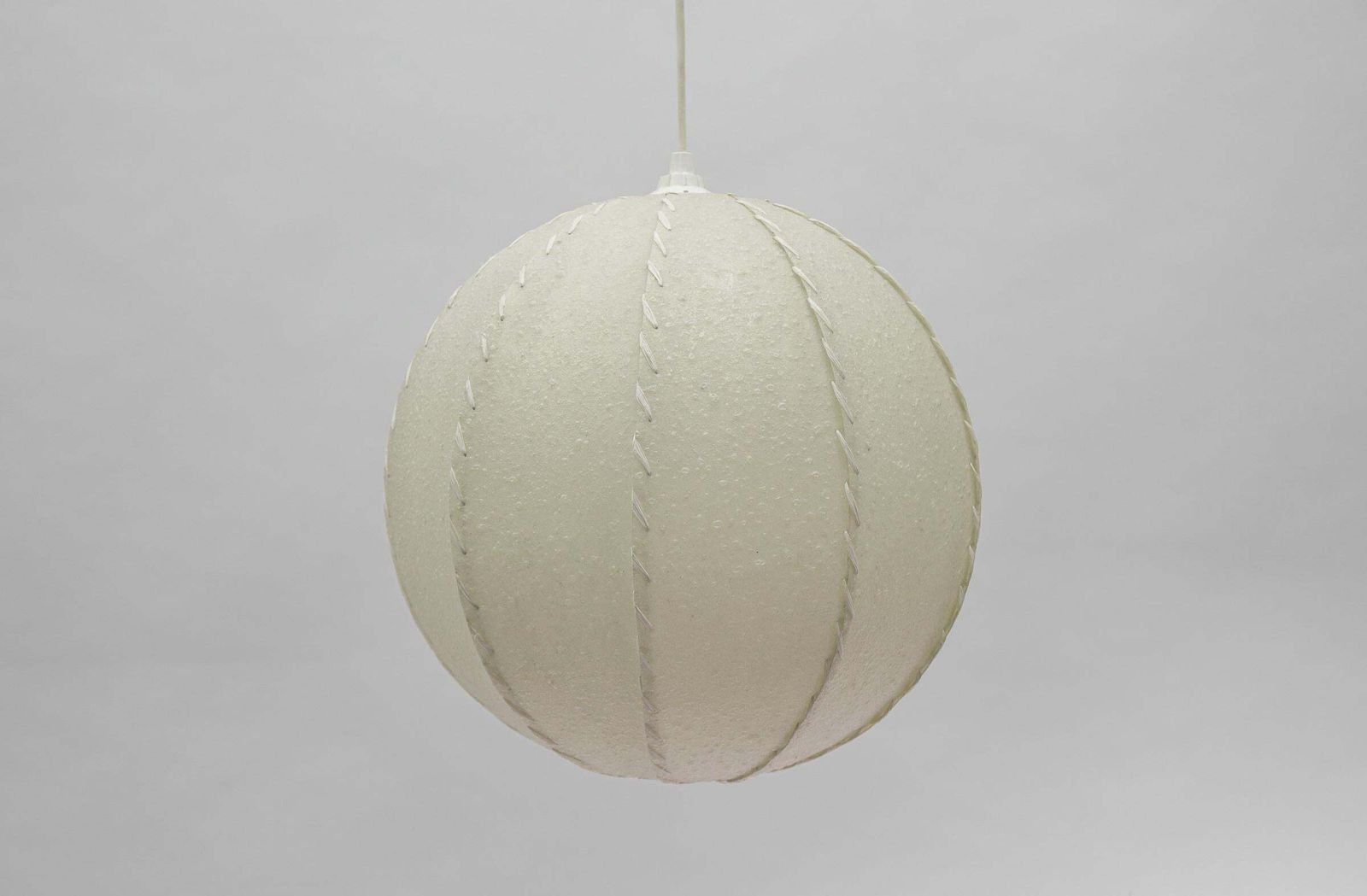 Mid Century Modern Skin Ball Lamp, 1960s, Italy photo vintage