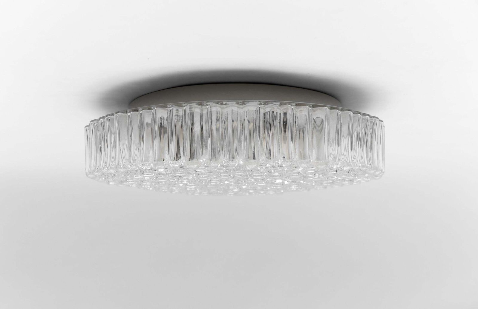 1 Of 2 Huge Bubble Glass Flush Mount By Staff Leuchten, 1960s Germany photo Lighting