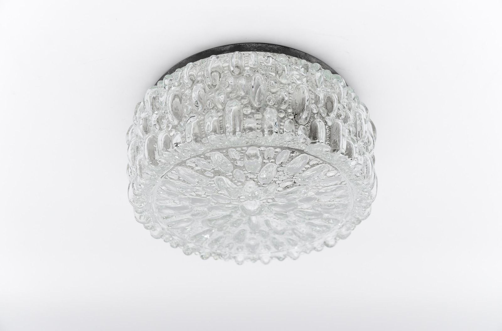 1. Of 2 Bubble Glass Wall Lamp / Flush Mount By Limburg, 1960s Germany photo furniture