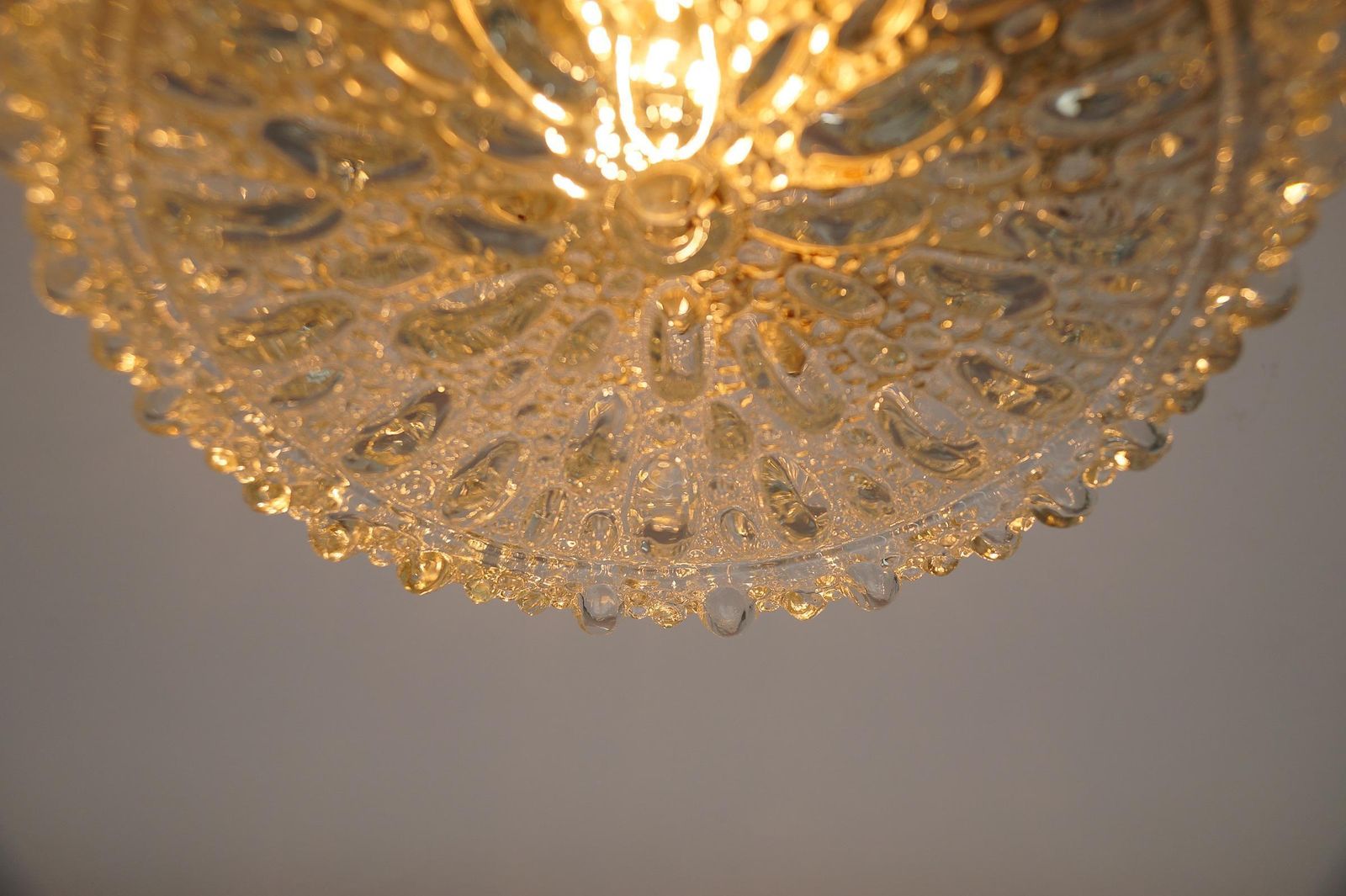 photo furniture 1. Of 2 Bubble Glass Wall Lamp / Flush Mount By Limburg, 1960s Germany