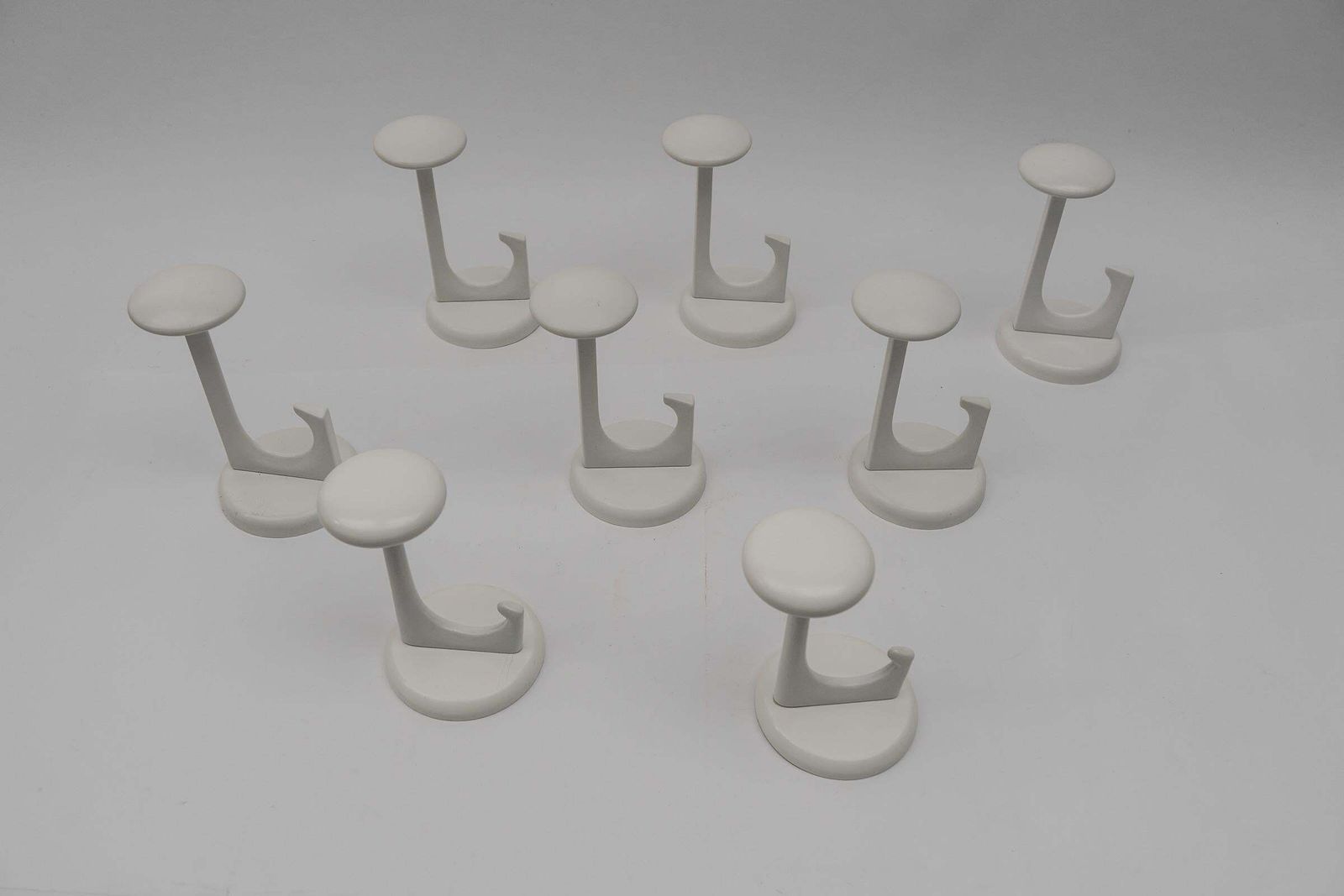 Set Of 8 Mid Century Modern Wall Hooks By Schönbuch, Germany, 1960s photo Furniture