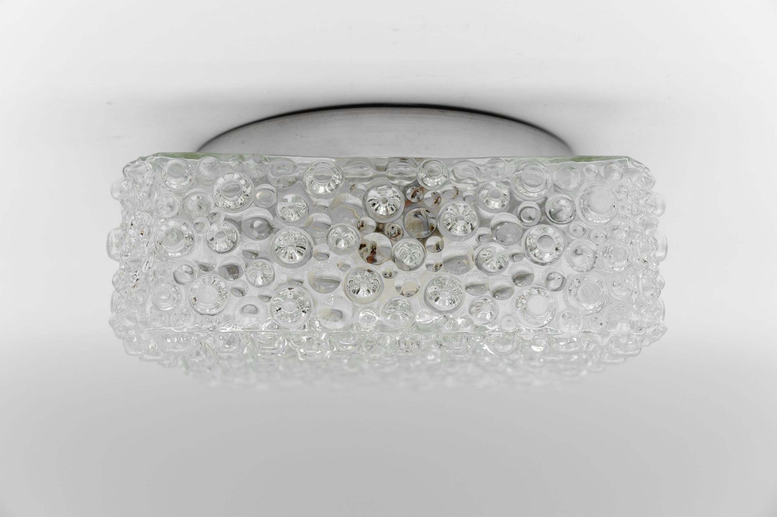 1. Of 2 Clear Lovely Bubble Glass Wall Lamp Or Flush Mount Light, 1960s Germany photo 764.0