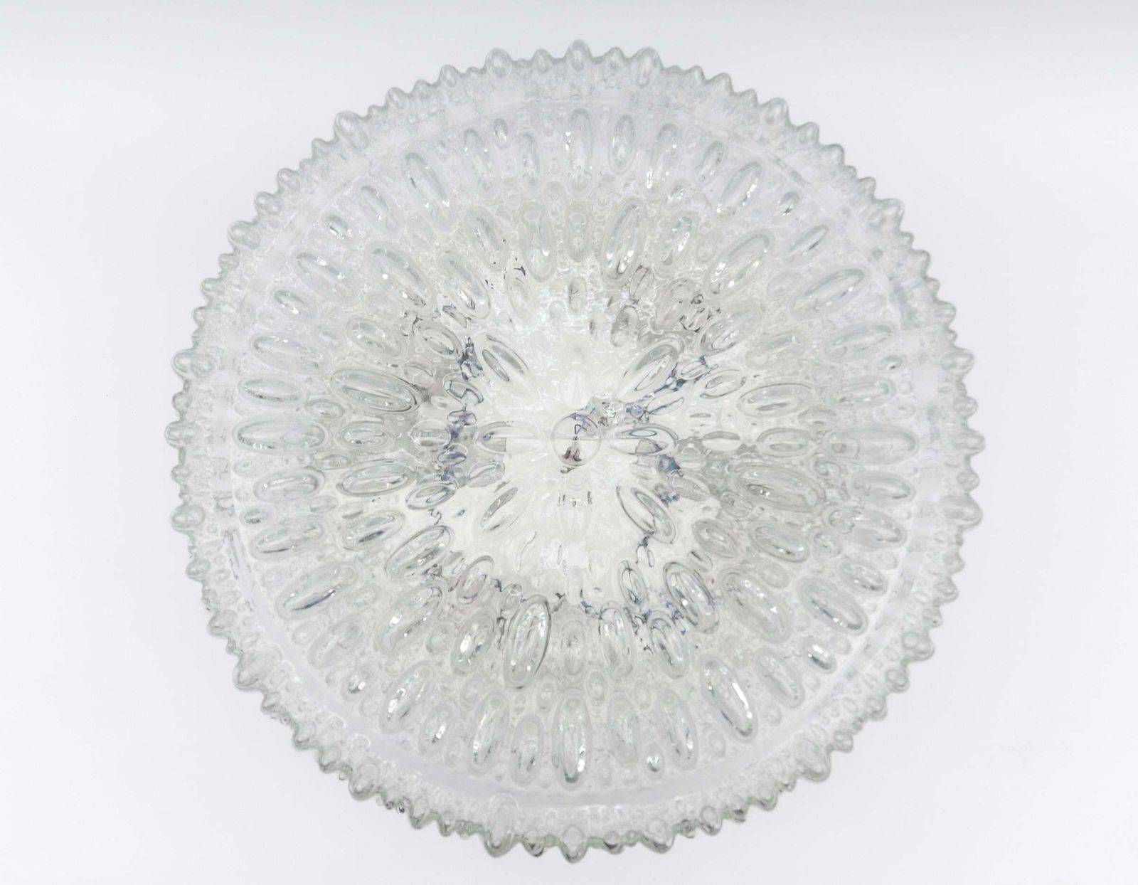 1. Of 3 Huge Bubble Glass Wall Lamp / Flush Mount By Limburg, 1960s Germany photo furniture