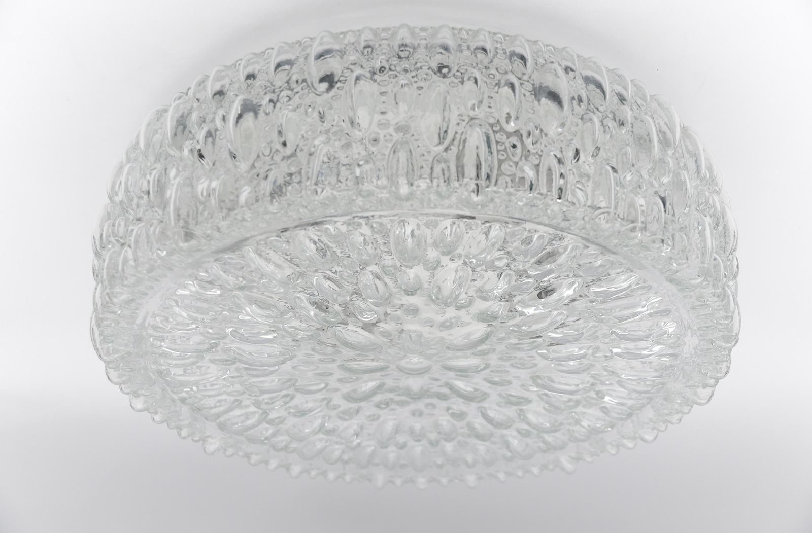 1. Of 3 Huge Bubble Glass Wall Lamp / Flush Mount By Limburg, 1960s Germany photo Lighting