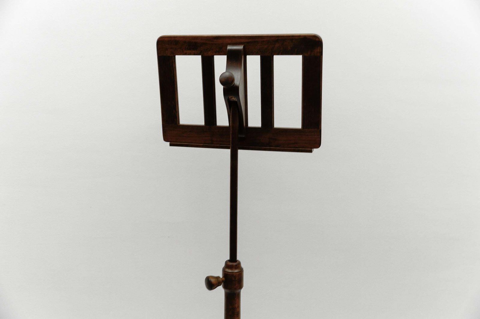 photo for sale Cherry Wood Music Stand Art Deco Style France 1950s Mid Century Modern