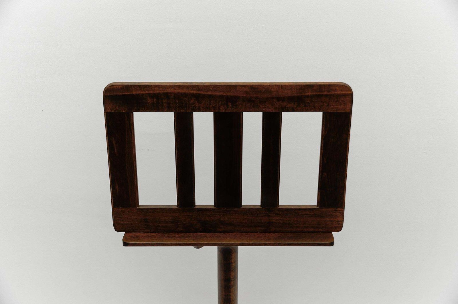 Home Decor Cherry Wood Music Stand Art Deco Style France 1950s Mid Century Modern photo