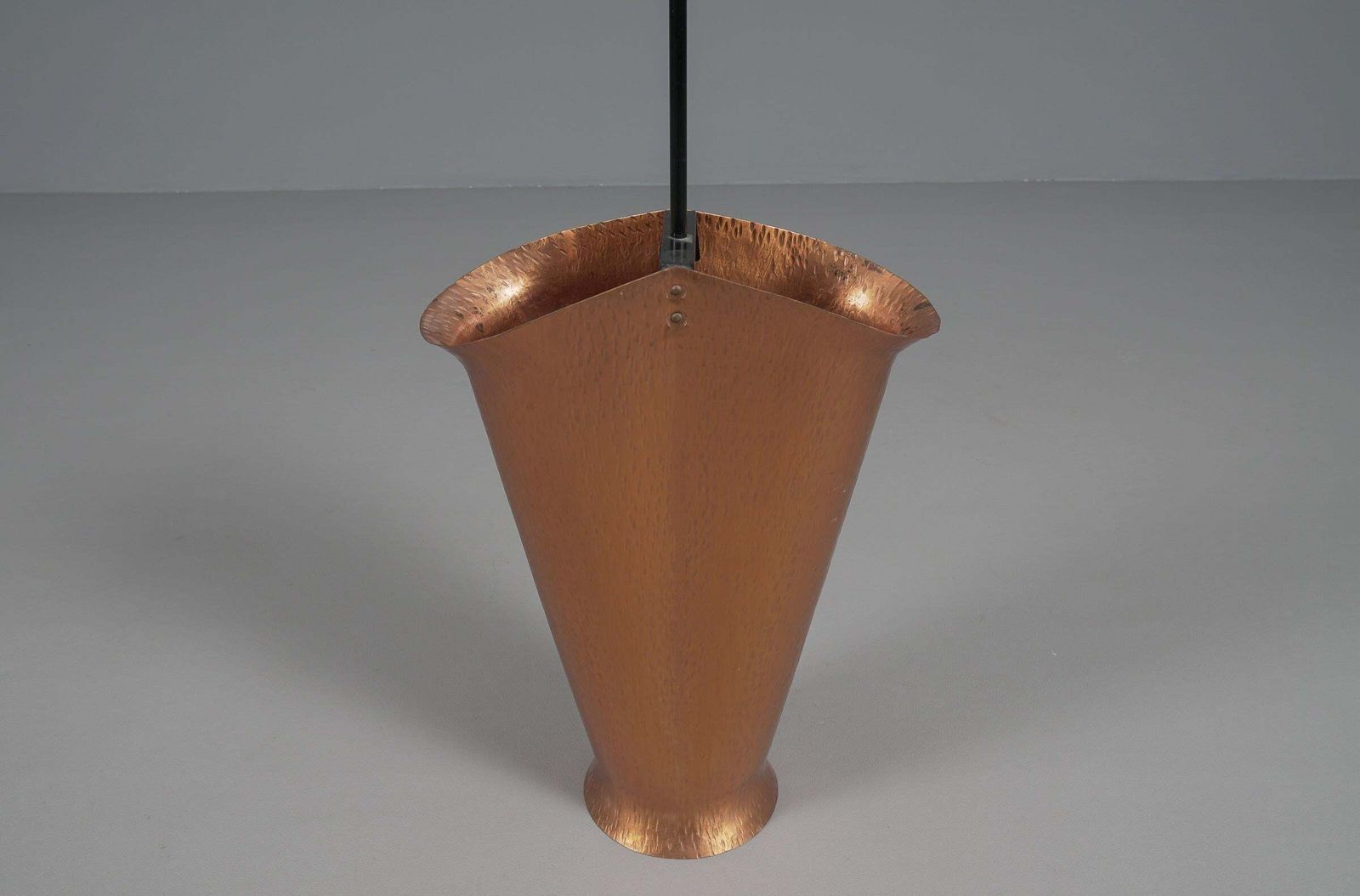 Handmade Umbrella Stand In Copper And Brass, 1960s, Austria photo buy