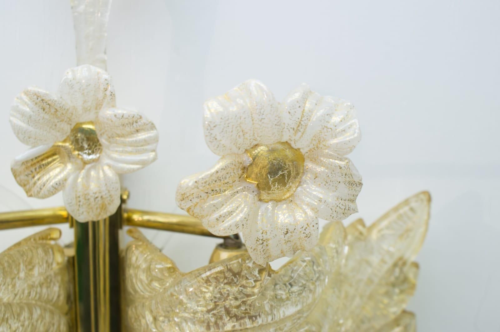photo vinterior Rare And Wonderful Wall Light By Barovier & Toso, 1950s, Italy