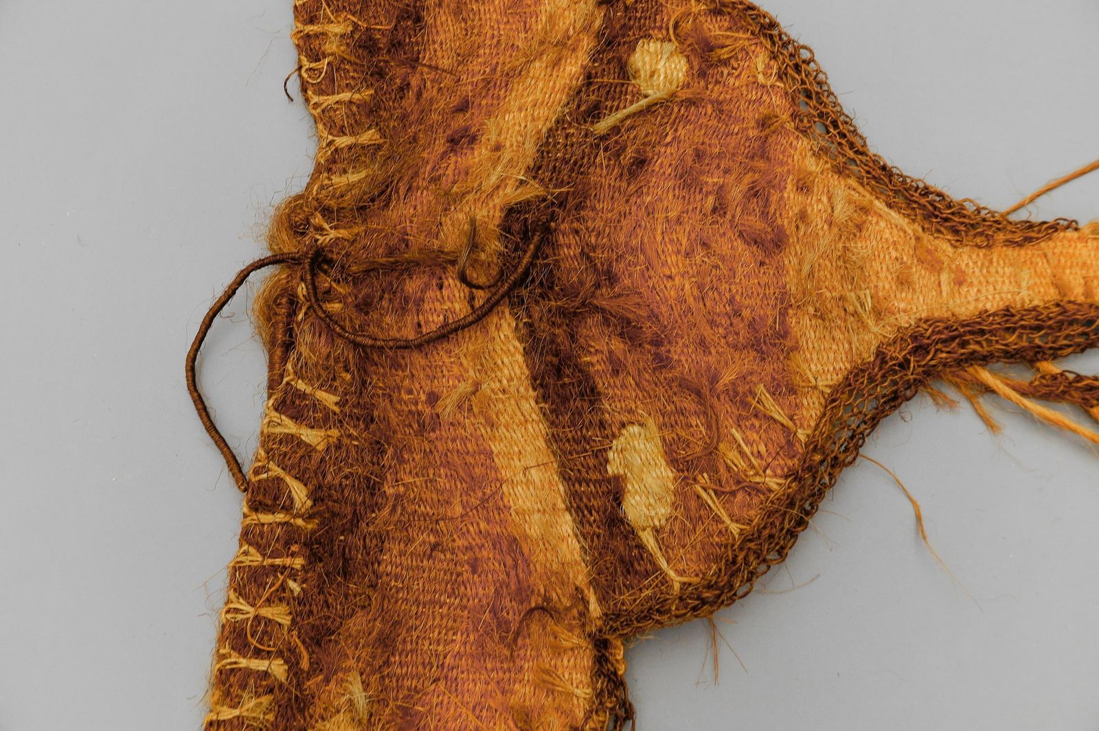 photo furniture Handmade Butterfly Artist Mural Made Of Jute, 1960s Scandinavia