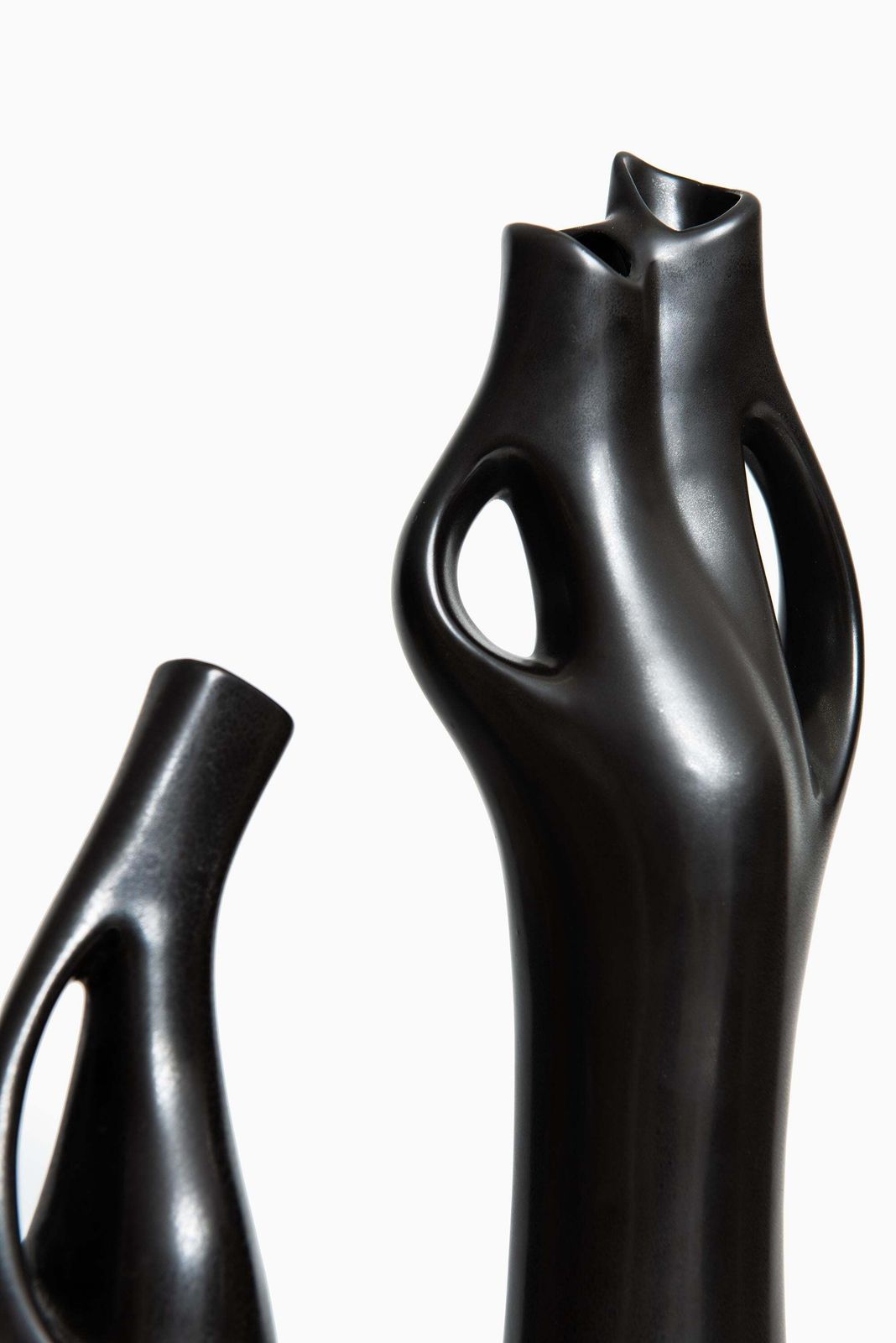 Lillemor Mannerheim Stoneware Vases Mangania By Upsala Ekeby In Sweden photo Home Decor