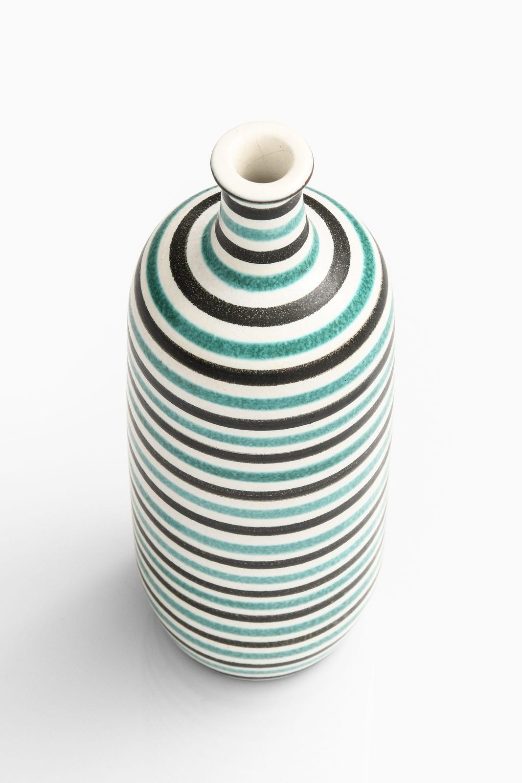 Rare Ceramic Vase In Blue By Stig Lindberg, 1950’s photo furniture