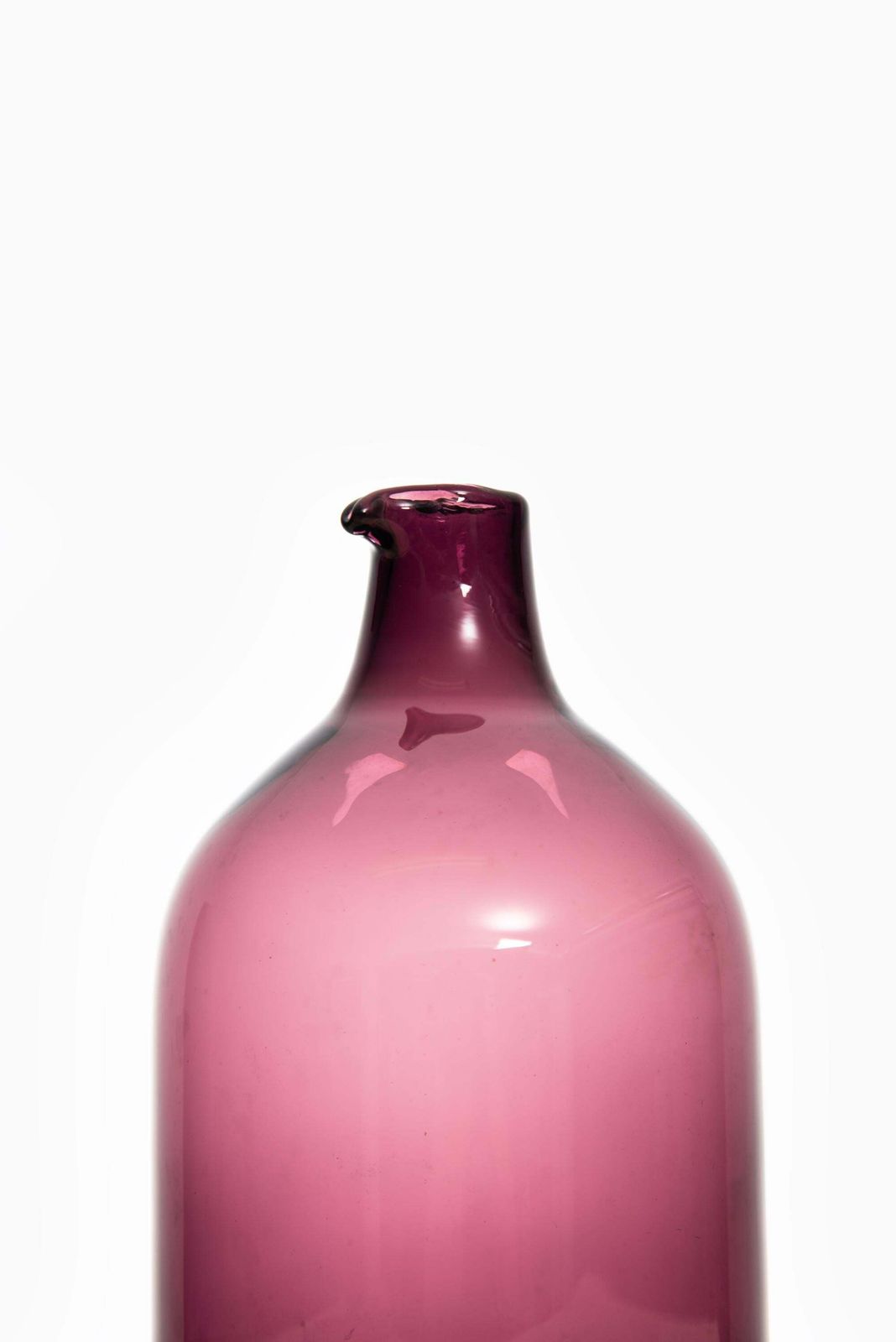 Timo Sarpaneva Glass Vase Model Pullo Produced By Iittala In Finland photo furniture