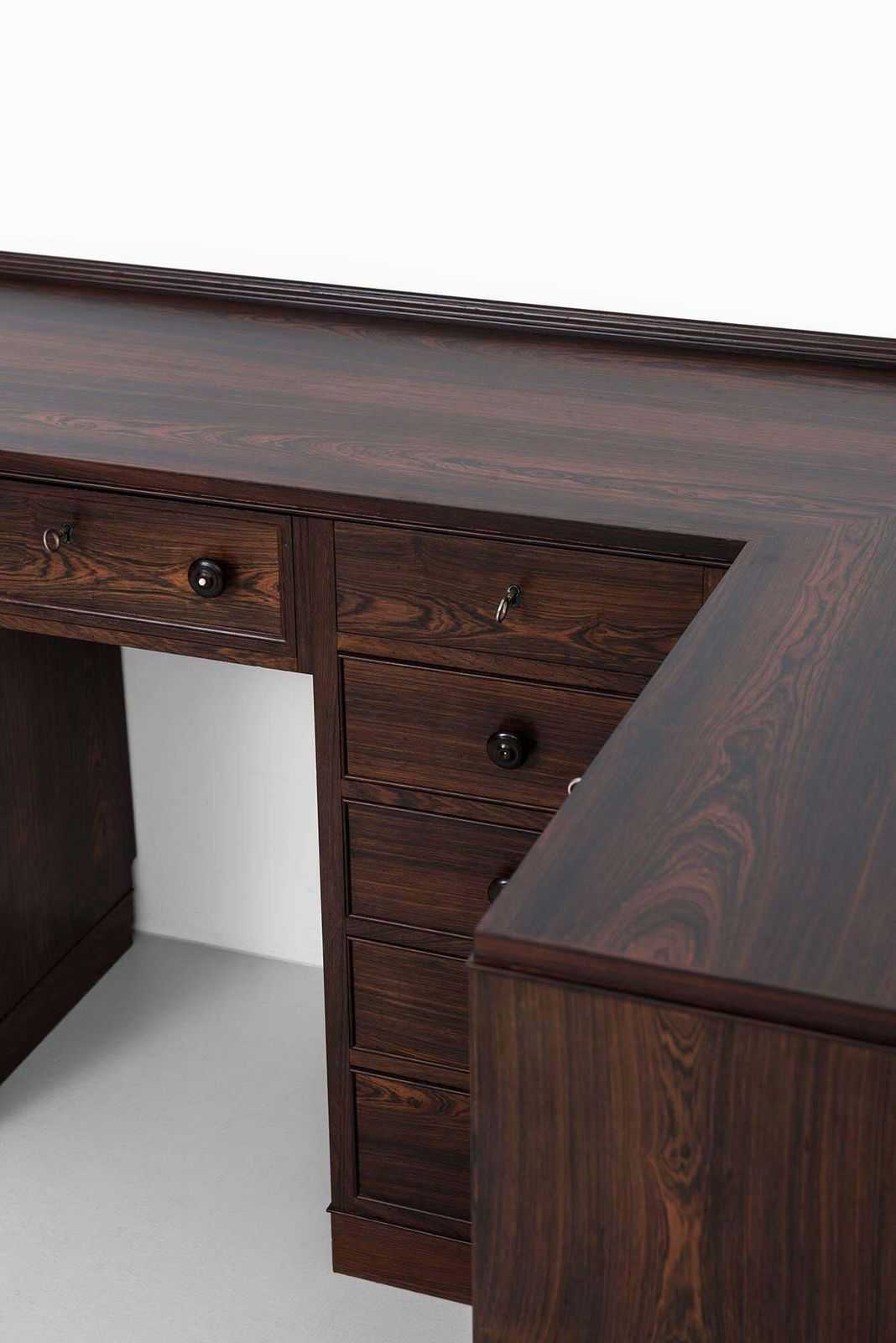 photo furniture Corner Desk / Vanity / Storage Unit In The Manner Of Frode Holm