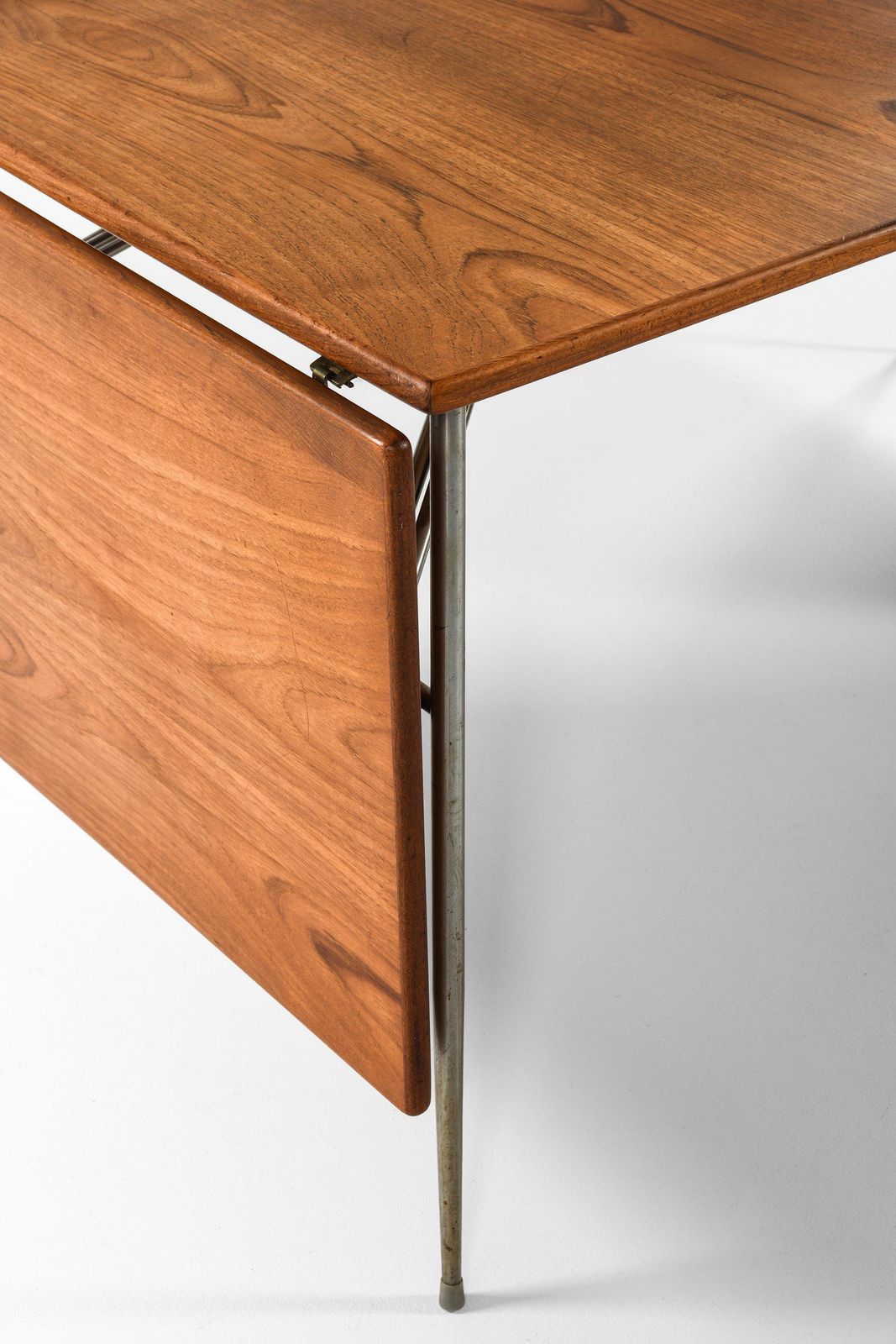 Dining Table / Desk In Teak And Steel By Børge Mogensen, 1953 photo vinterior