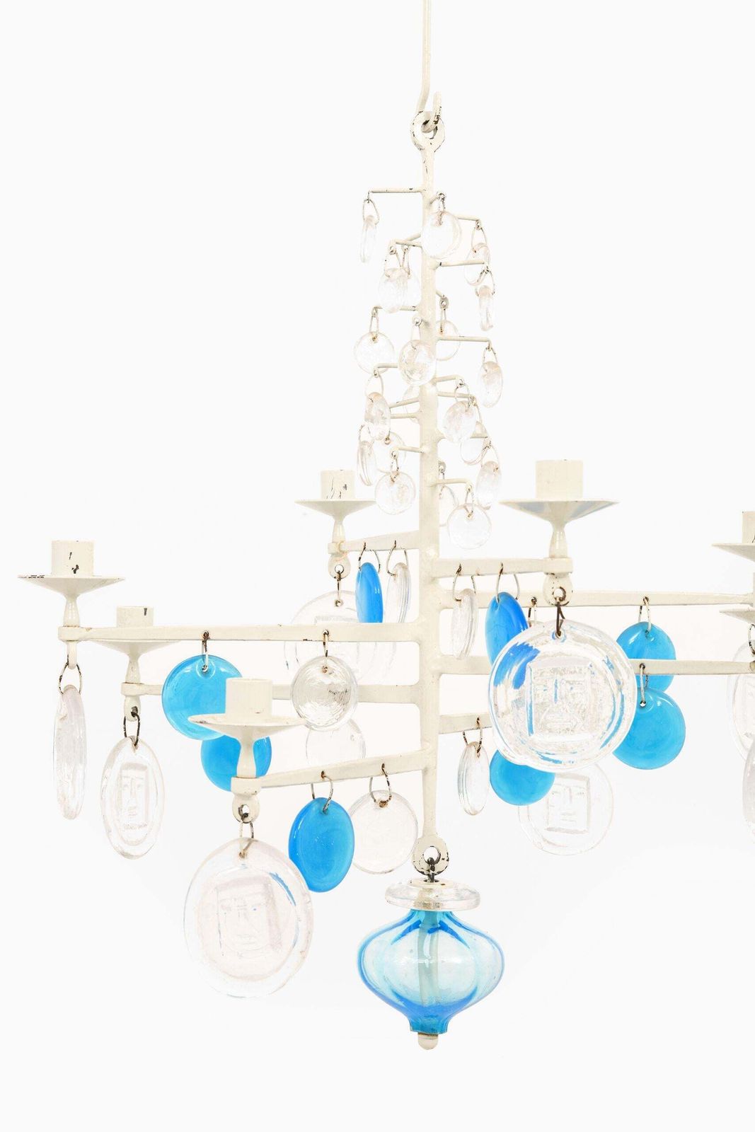 Erik Höglund Hanging Candelabra Produced By Boda In Sweden photo furniture