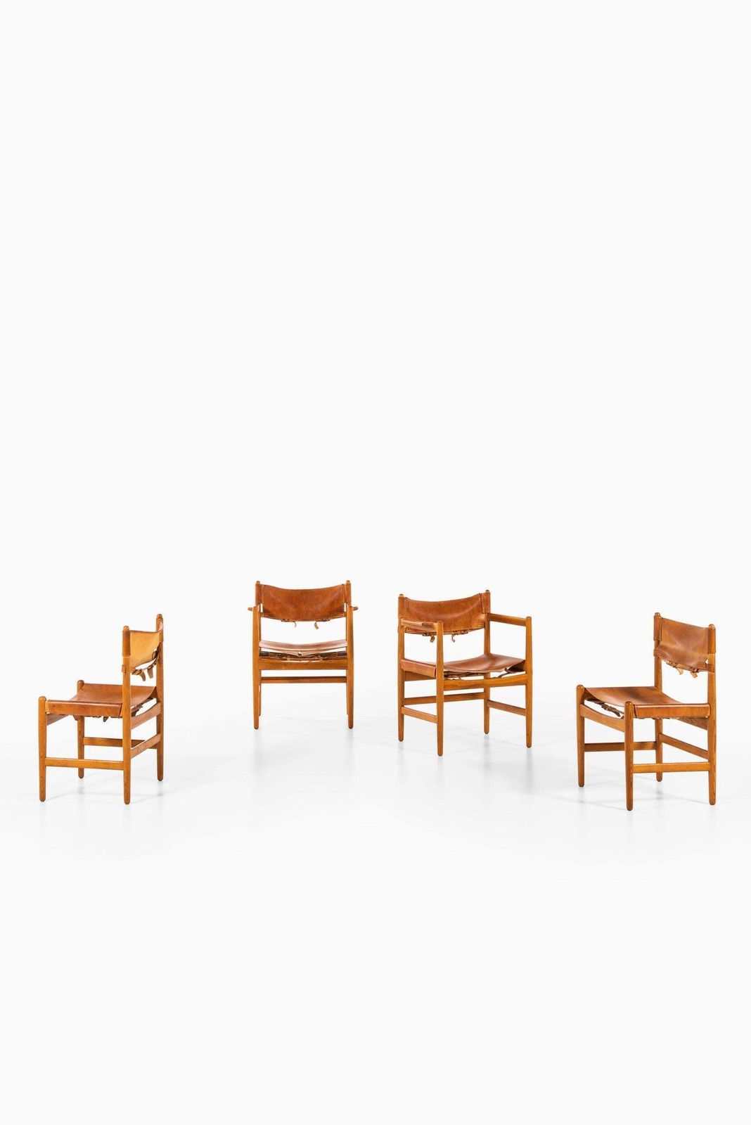Børge Mogensen Armchairs / Chairs Produced By Svensk Fur In Sweden photo buy
