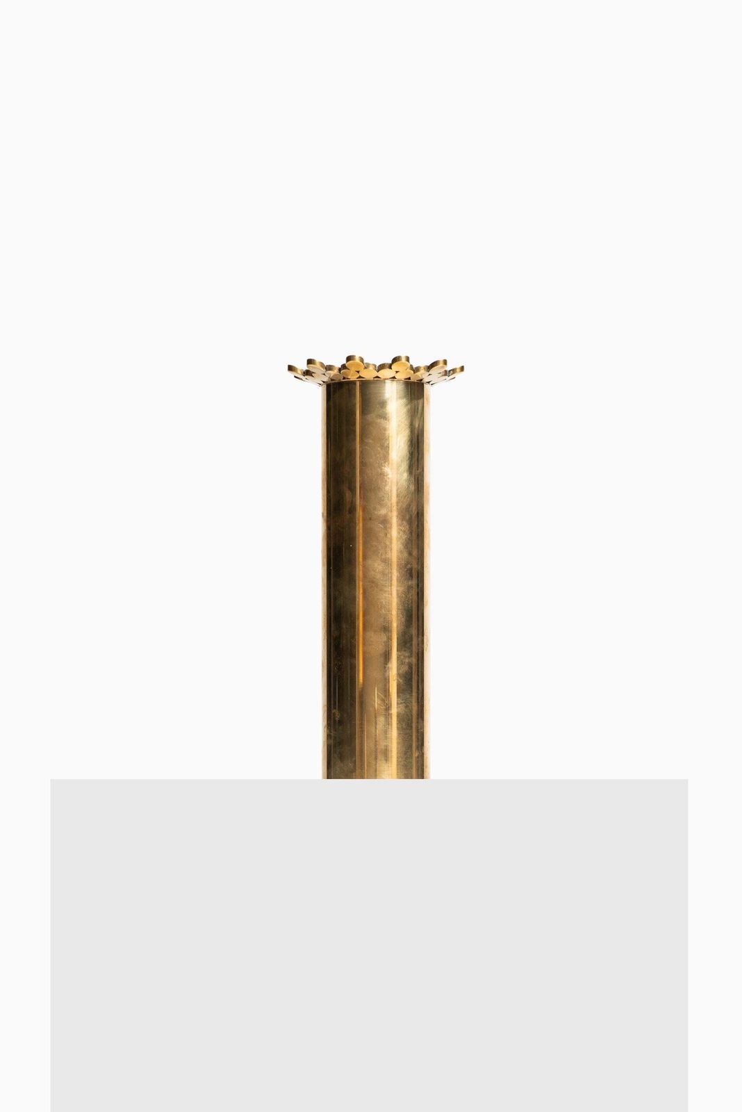 Pierre Forsell Vase In Brass Produced By Skultuna In Sweden photo furniture