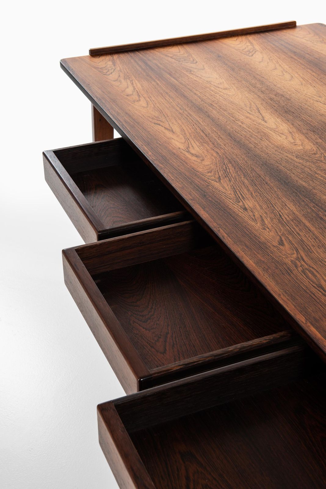 Tove & Edvard Kindt Larsen Desk By Thorald Madsens Snedkeri In Denmark photo vintage