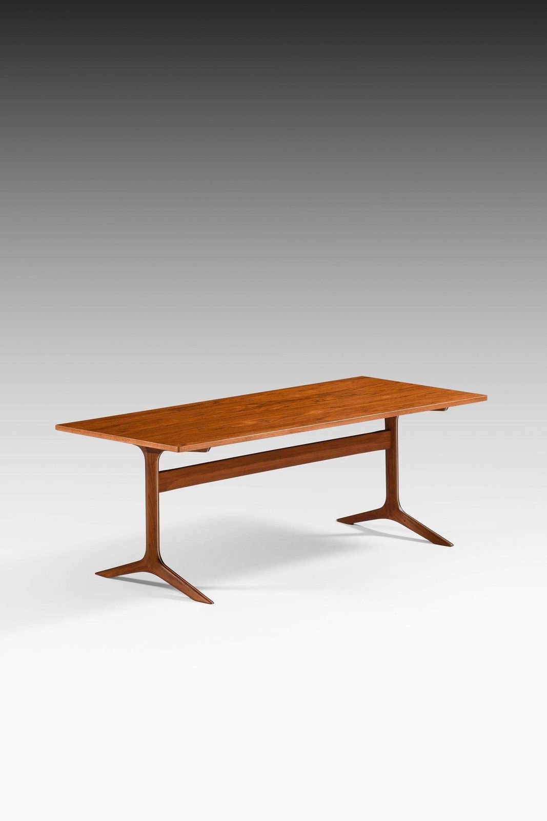 Peter Hvidt Coffee Table Model Silverline By France & Søn In Denmark photo buy