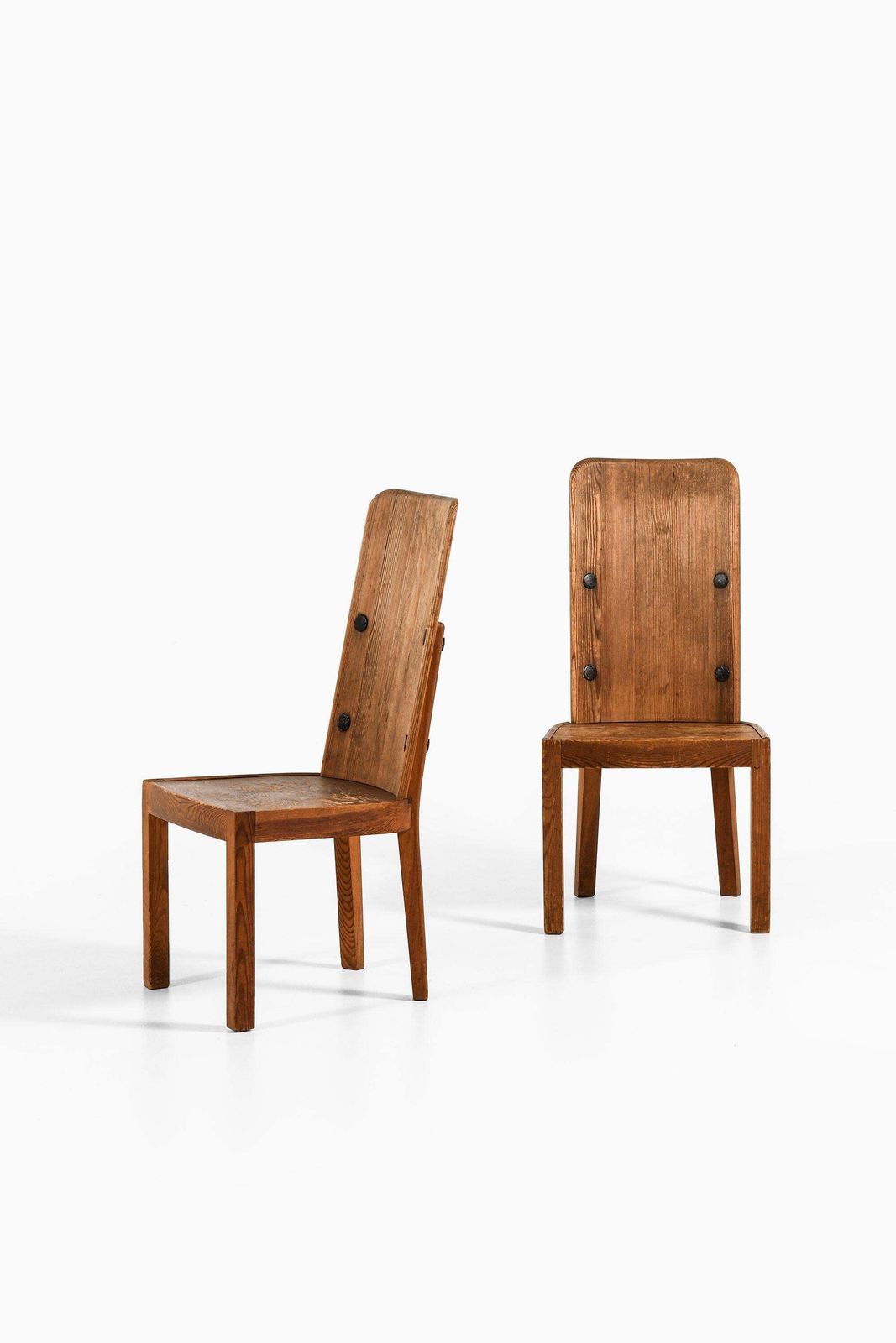 photo for sale Pair Of Side Chairs Model Lovö By Axel Einar Hjorth, 1932, Nordiska Kompaniet