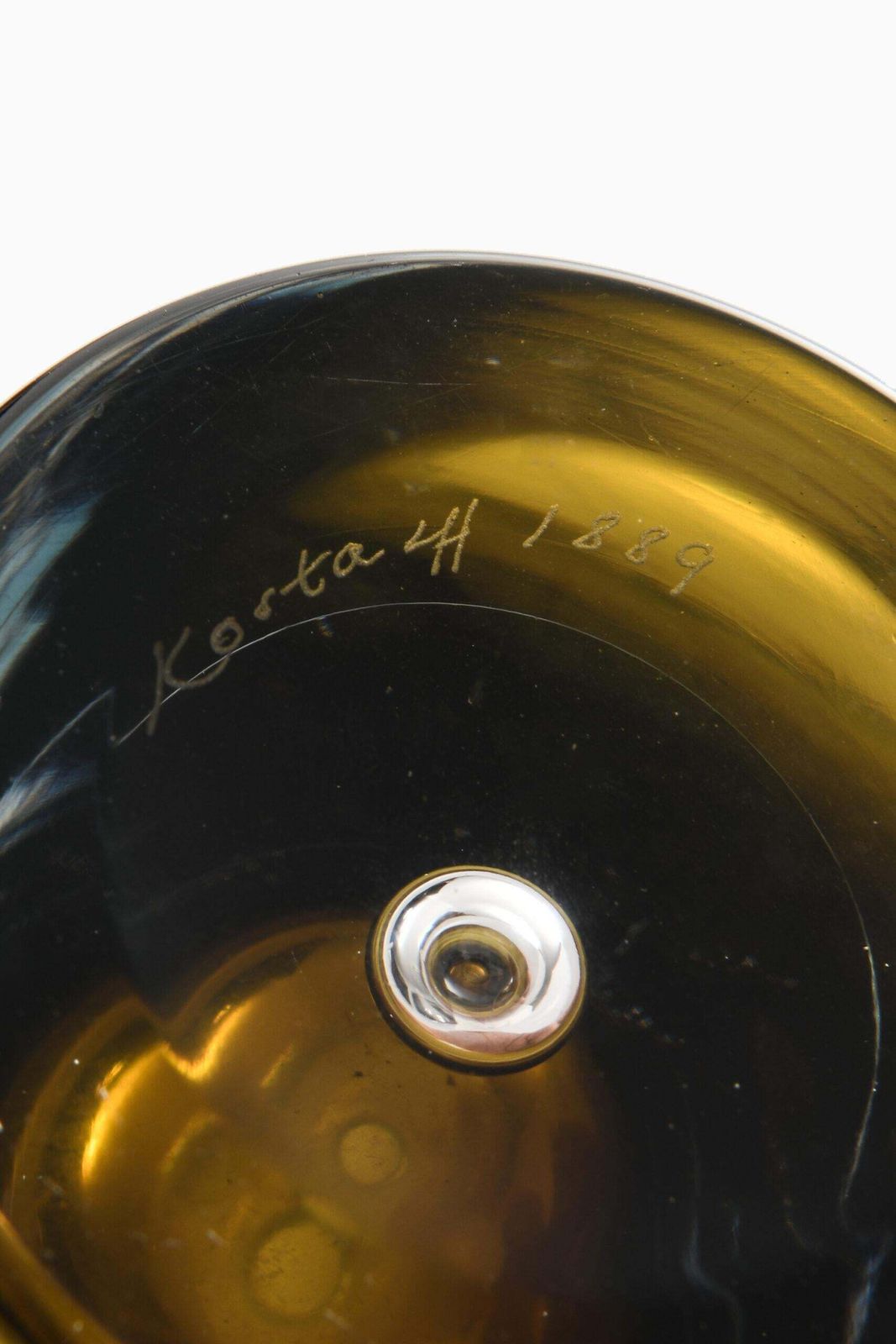 Vicke Lindstrand Vase Produced By Kosta In Sweden photo furniture