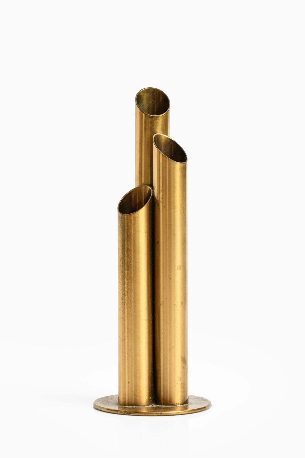 Ivar ålenius Björk Vase Produced By Ystad Metall In Sweden photo Home Decor