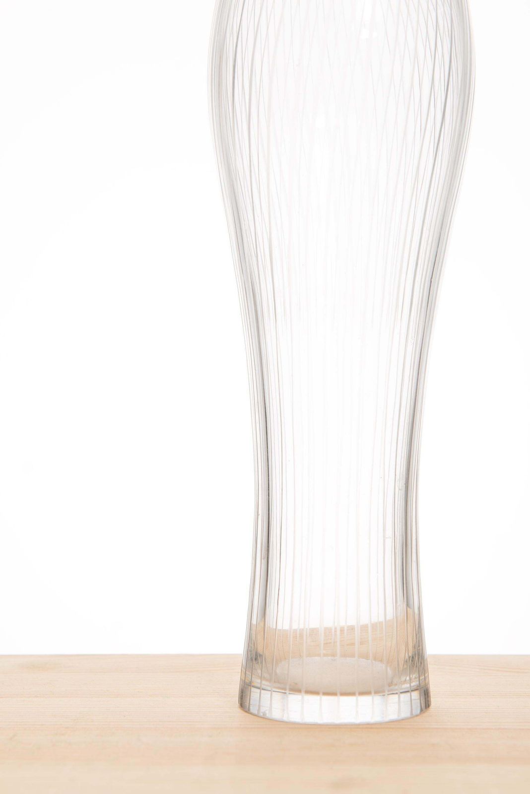 Tapio Wirkkala Glass Vase Produced By Iittala In Finland photo Home Decor
