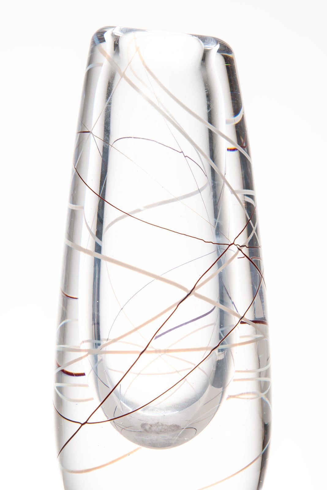 Vicke Lindstrand Vase Produced By Kosta In Sweden photo furniture