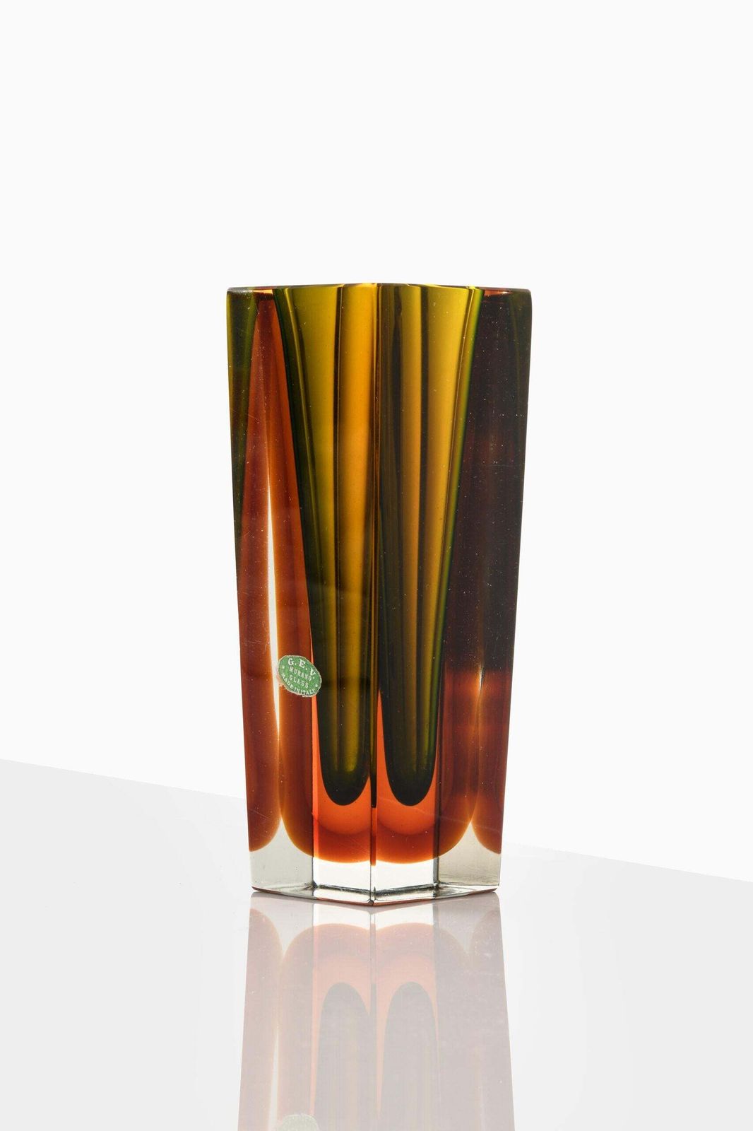 Luigi Mandruzzato Vase Produced By Murano In Italy photo furniture