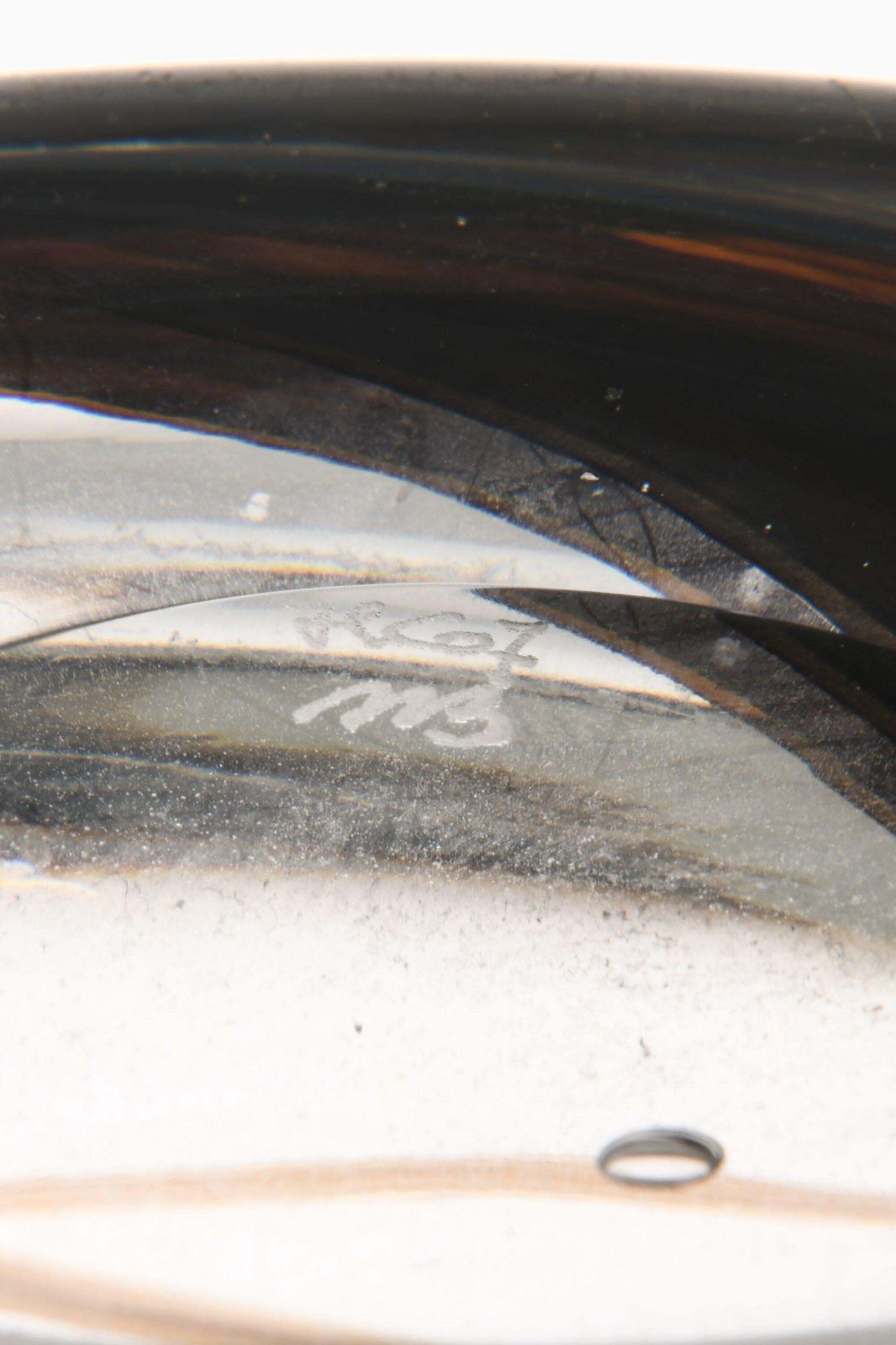 Tundra Glass Vase By Michael Bang, 1970's photo 2548.0