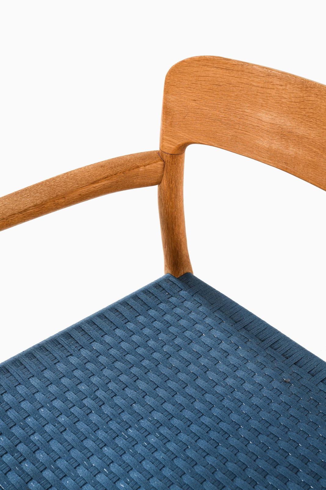 Niels Otto Møller Armchairs Model 56 Produced By J.L Møllers Møbelfabrik photo for sale