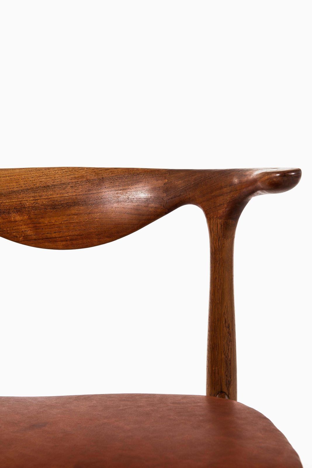 Knud Færch Cowhorn Armchair By Slagelse Møbelfabrik In Denmark photo furniture