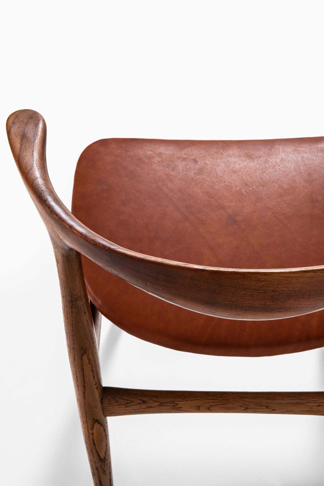 Knud Færch Cowhorn Armchair By Slagelse Møbelfabrik In Denmark photo 3397.0