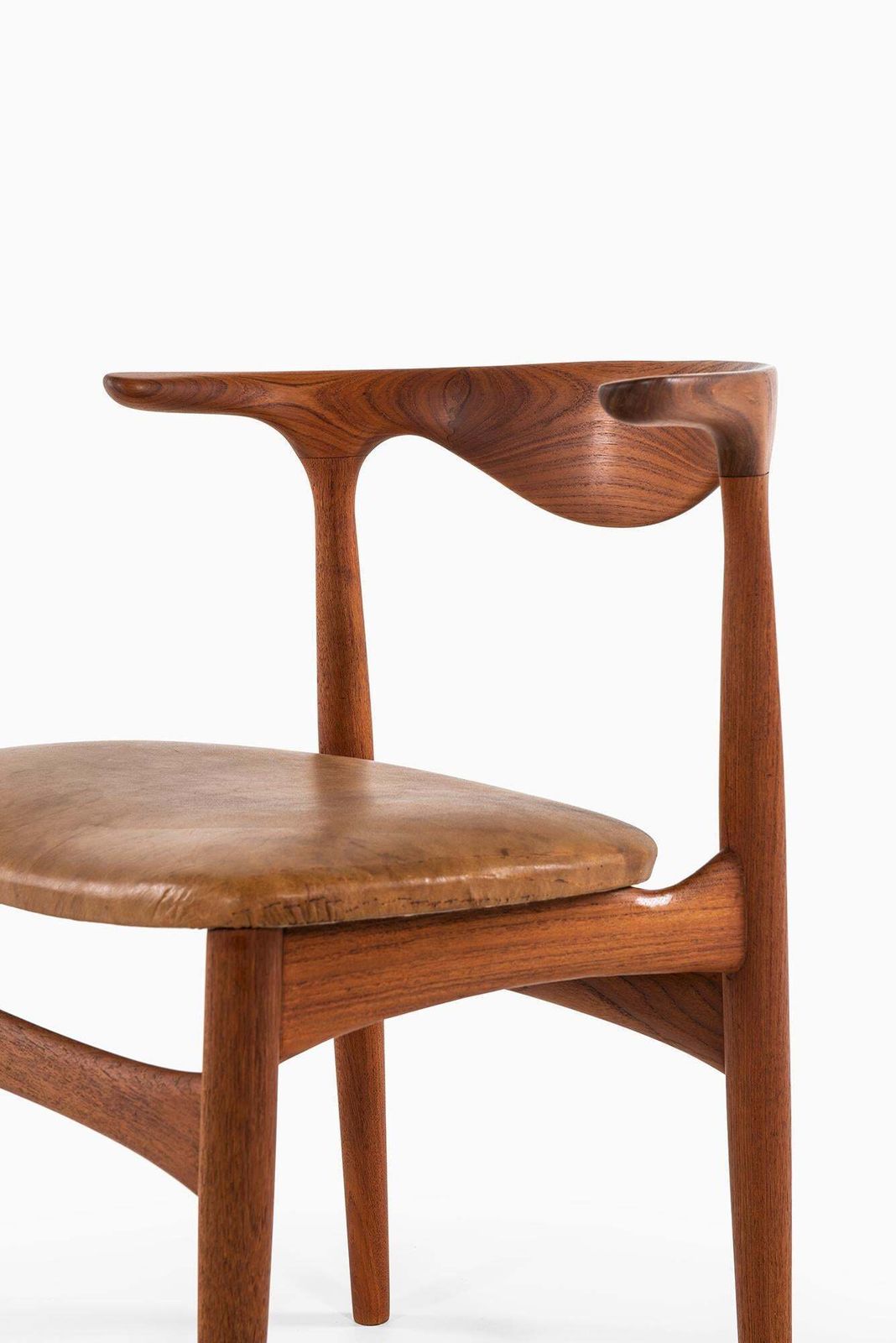 Knud Færch Cowhorn Armchairs By Slagelse Møbelfabrik In Denmark photo vinterior