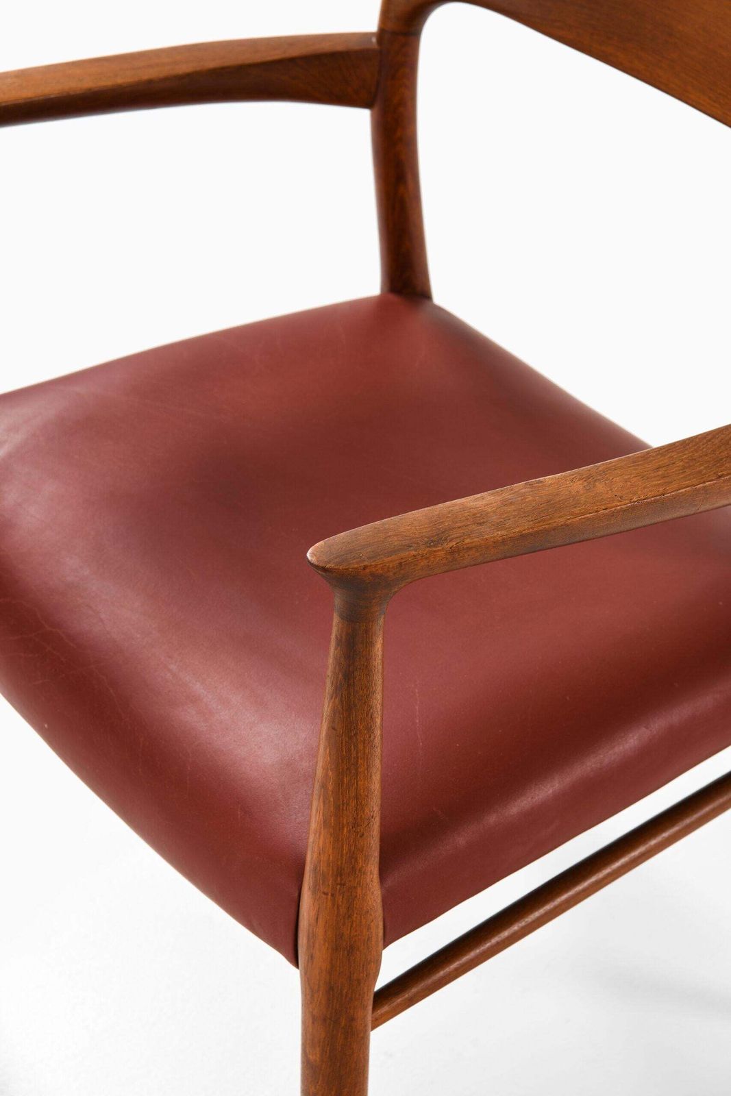 Niels Otto Møller Armchairs Model 57 Produced By J.L Møllers Møbelfabrik photo for sale