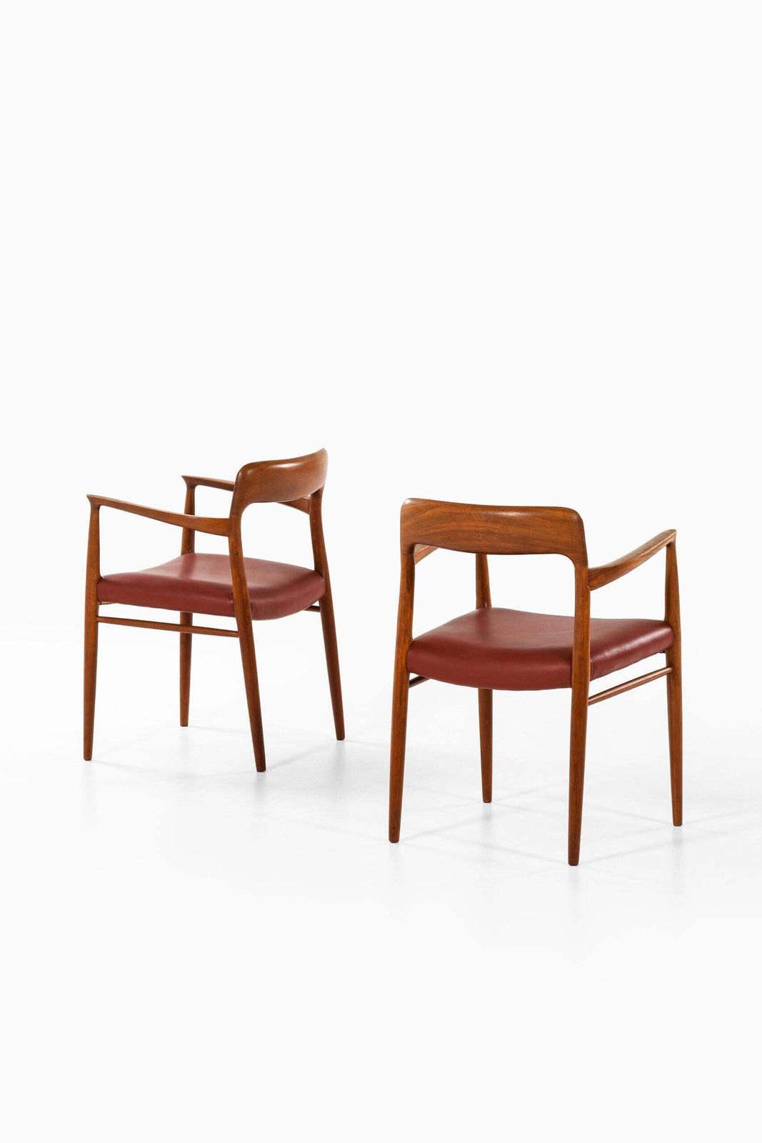 Niels Otto Møller Armchairs Model 57 Produced By J.L Møllers Møbelfabrik photo Furniture