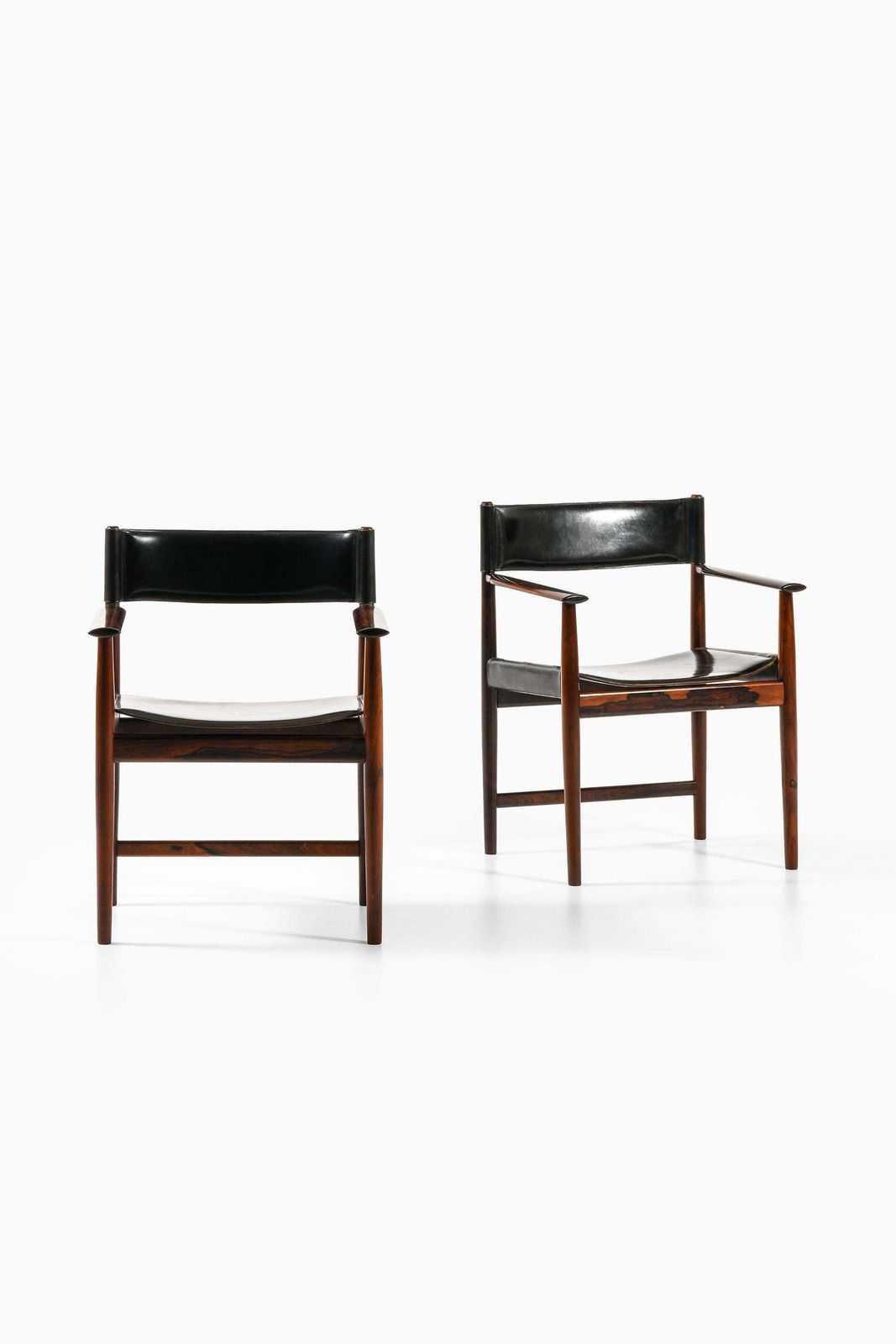 Kurt østervig Set Of 8 Dining Chairs In Rosewood And Leather, Denmark 1960s photo Furniture