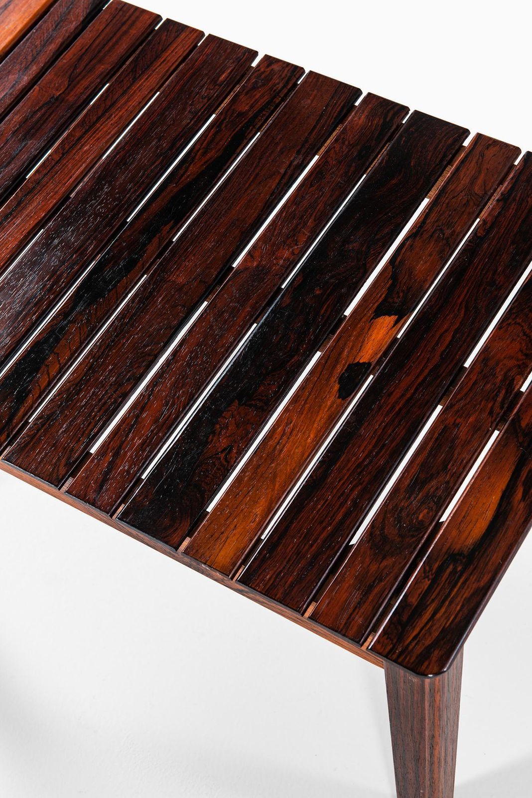 Pair Of Side Tables Or Benches In Solid Rosewood By Alberts In Sweden photo furniture