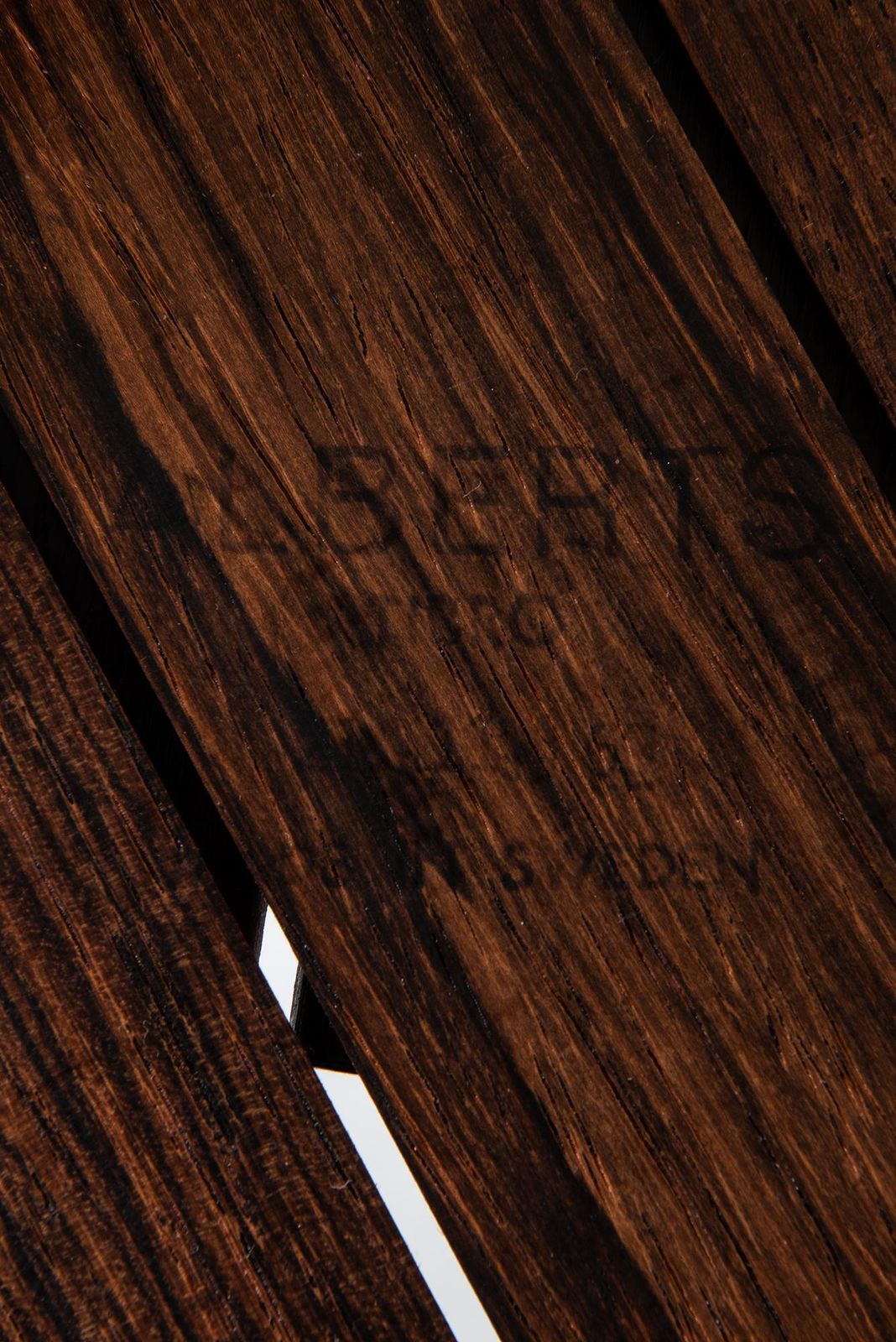 Pair Of Side Tables Or Benches In Solid Rosewood By Alberts In Sweden photo 2123.0