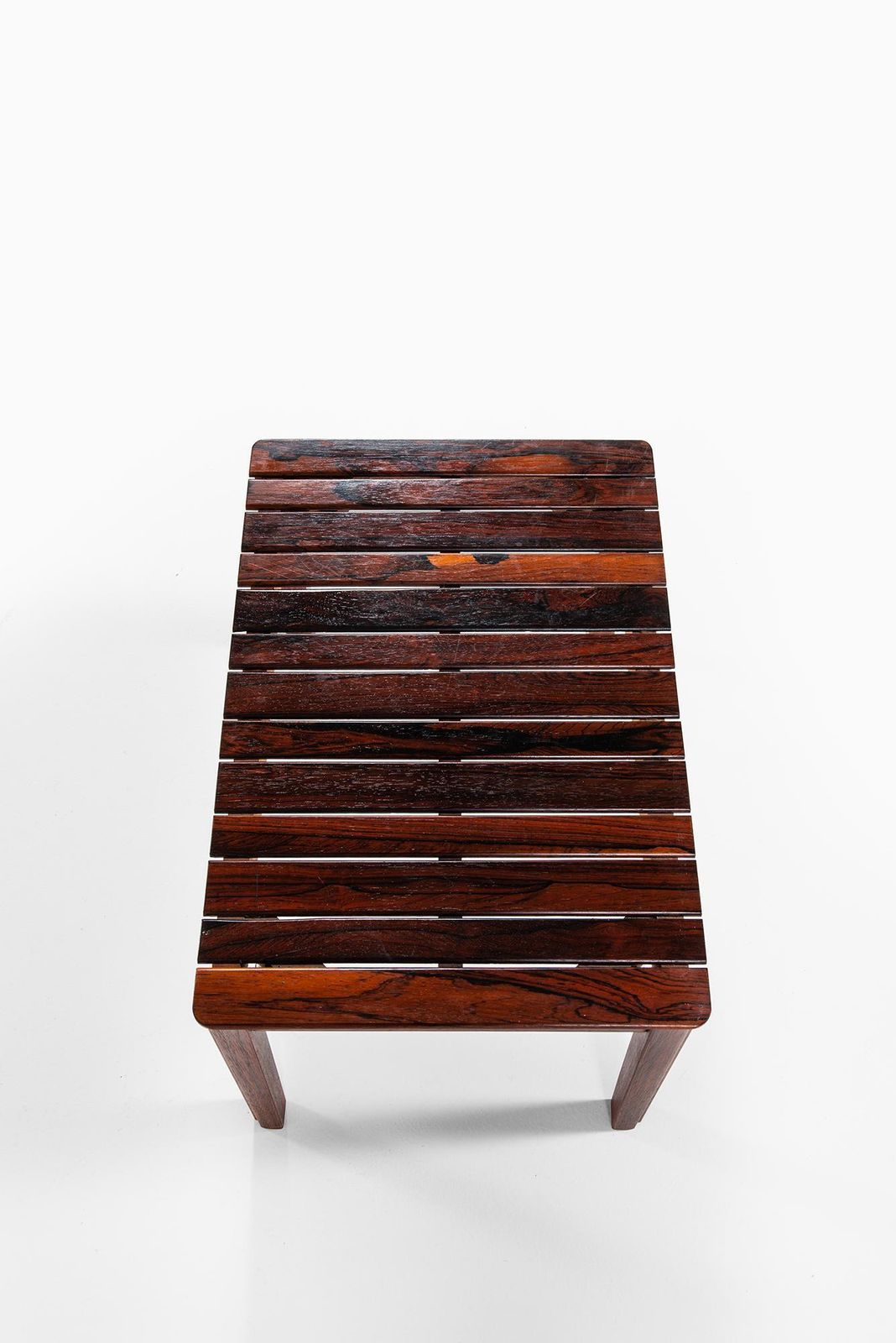 Pair Of Side Tables Or Benches In Solid Rosewood By Alberts In Sweden photo buy