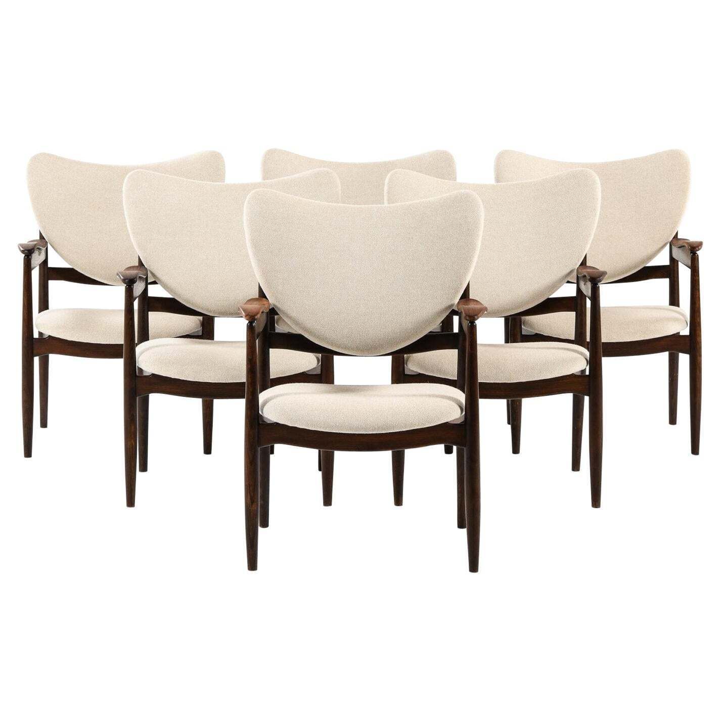 Finn Juhl Armchairs Produced By Søren Willadsen Møbelfabrik In Denmark