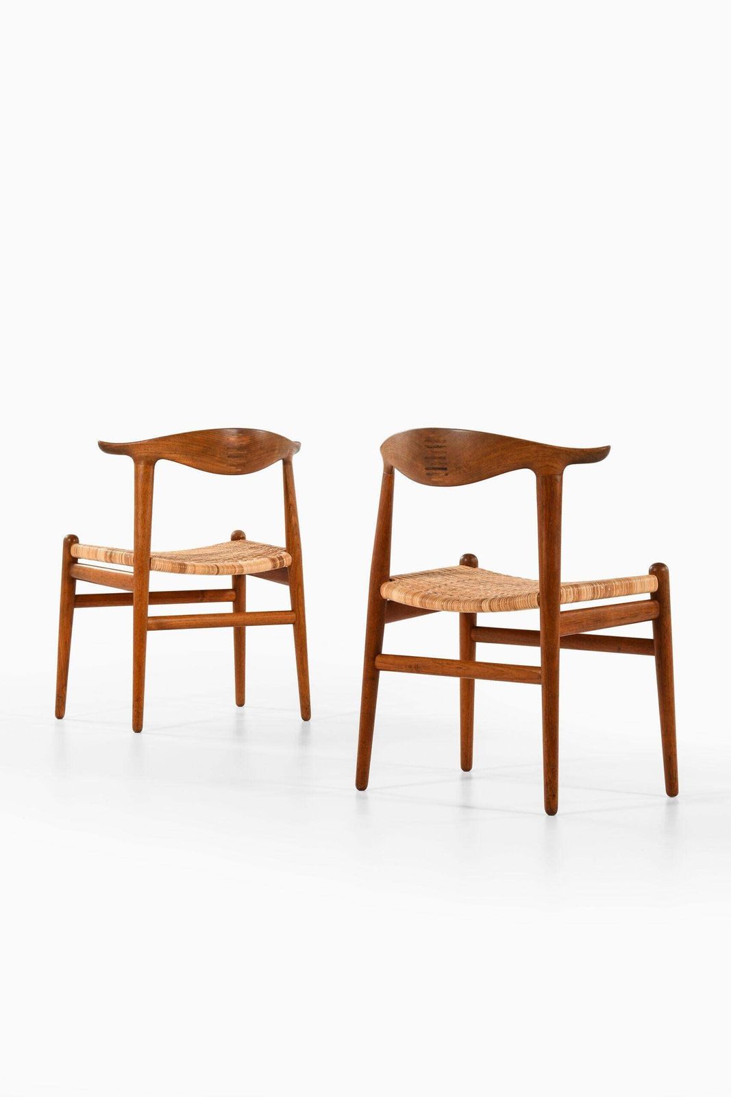Hans Wegner Armchairs Model Jh 505 Produced By Cabinetmaker Johannes Hansen photo vintage