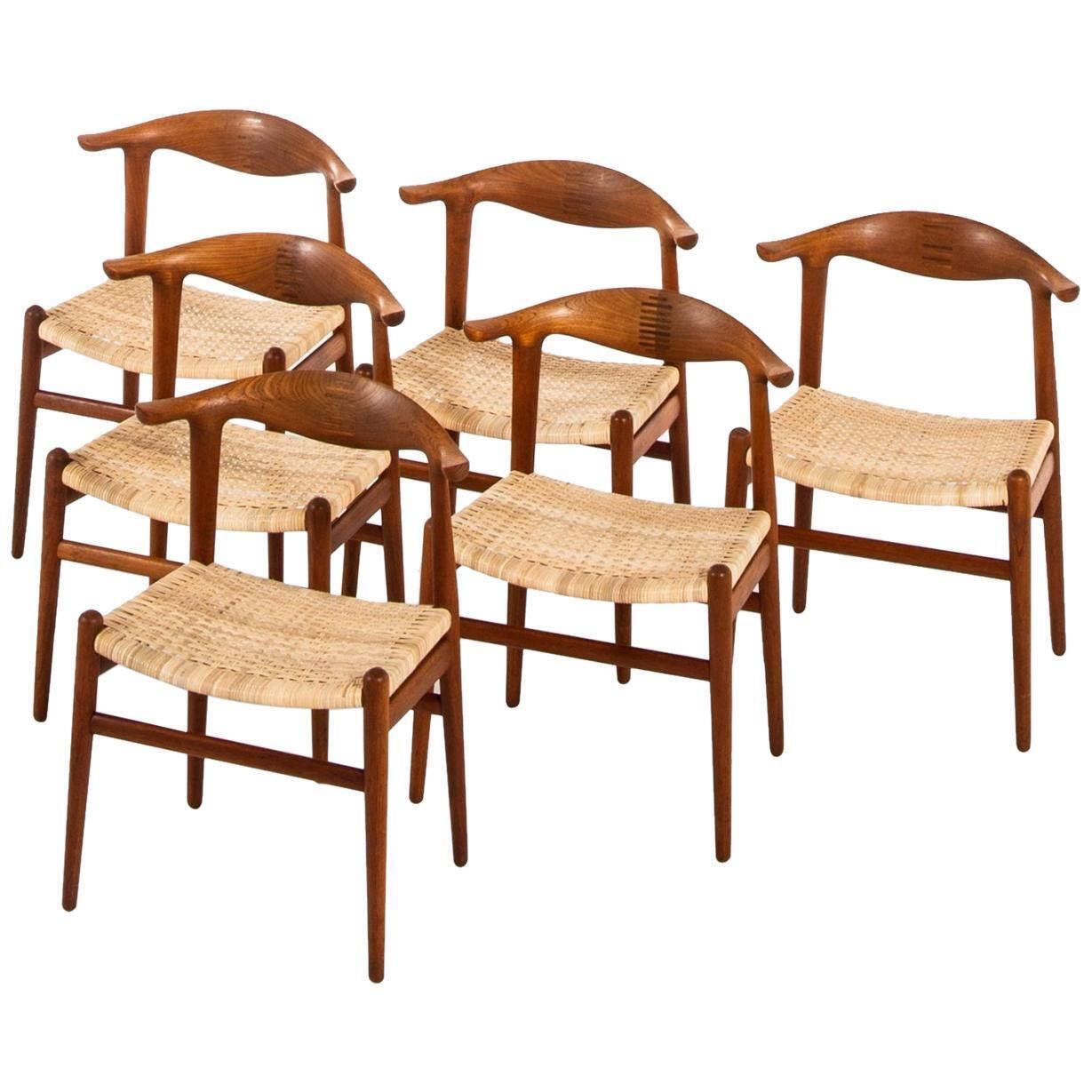 Hans Wegner Armchairs Jh 505 Produced By Cabinetmaker Johannes Hansen In Denmark