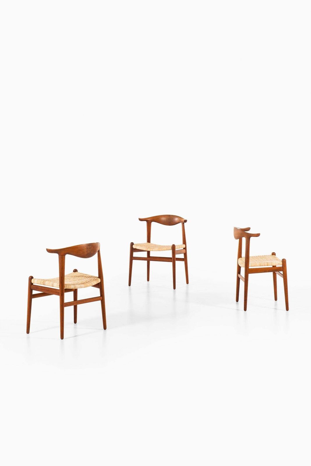 Hans Wegner Armchairs Jh 505 Produced By Cabinetmaker Johannes Hansen In Denmark photo buy
